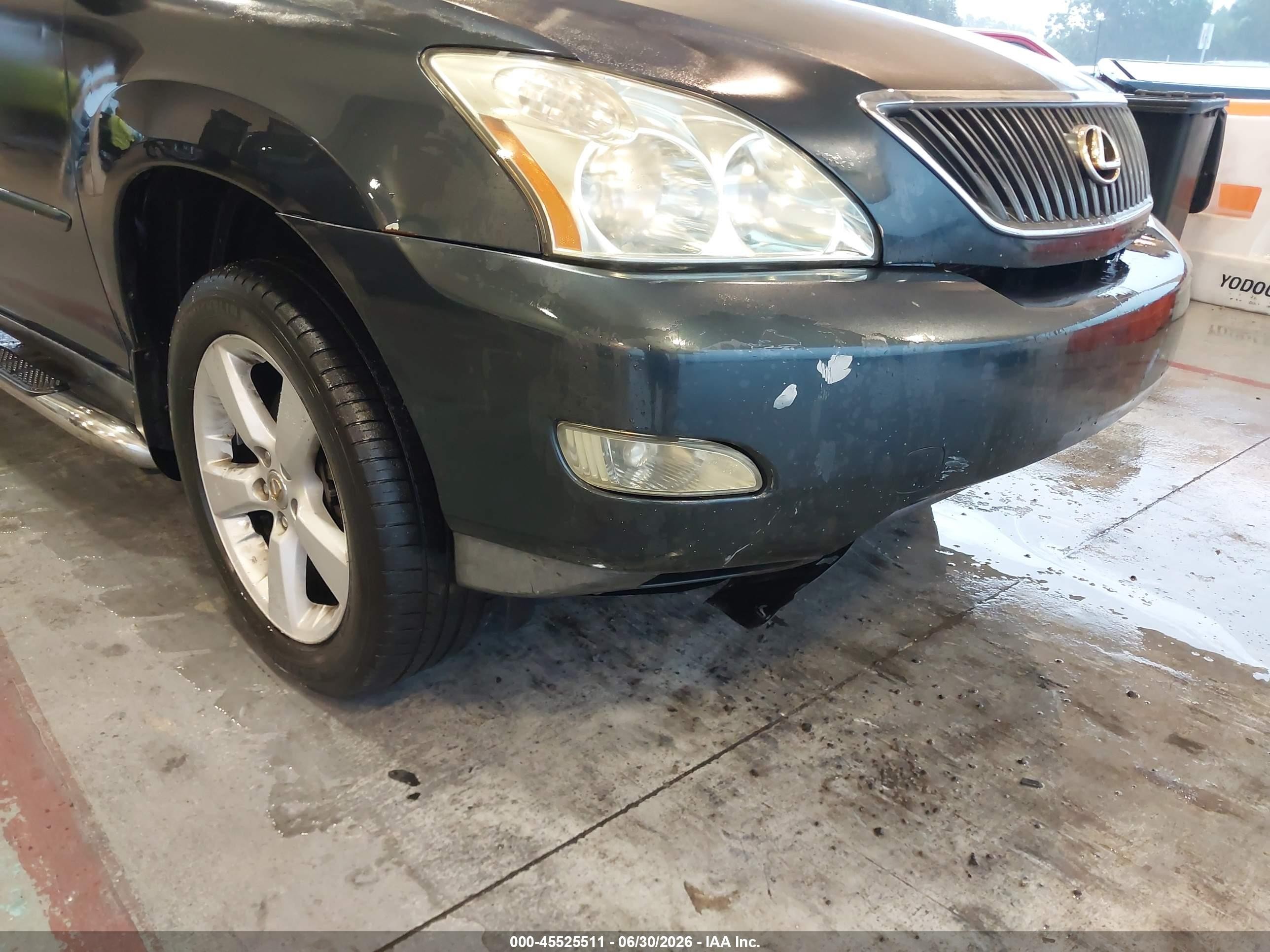 2005 Lexus Rx 330   Blue vin: 2T2GA31U25C041026