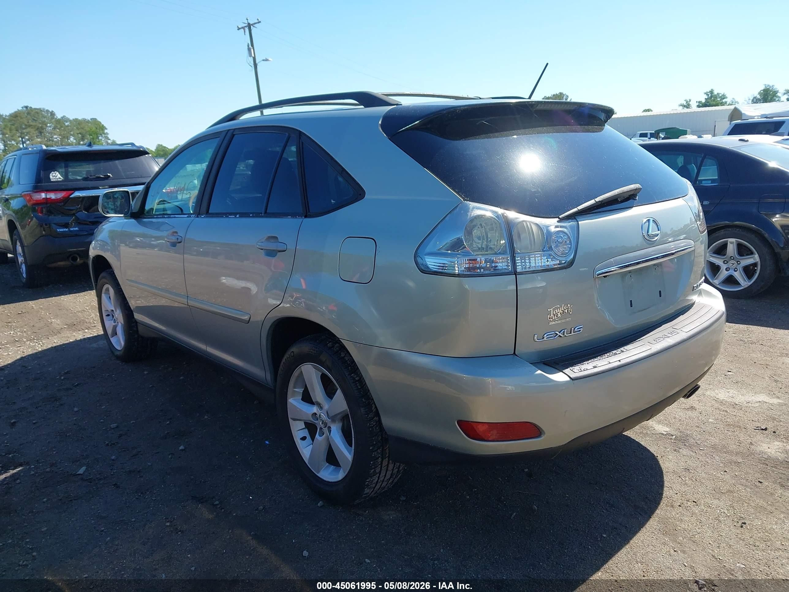 2006 Lexus Rx 330   Blue vin: 2T2GA31U26C044381