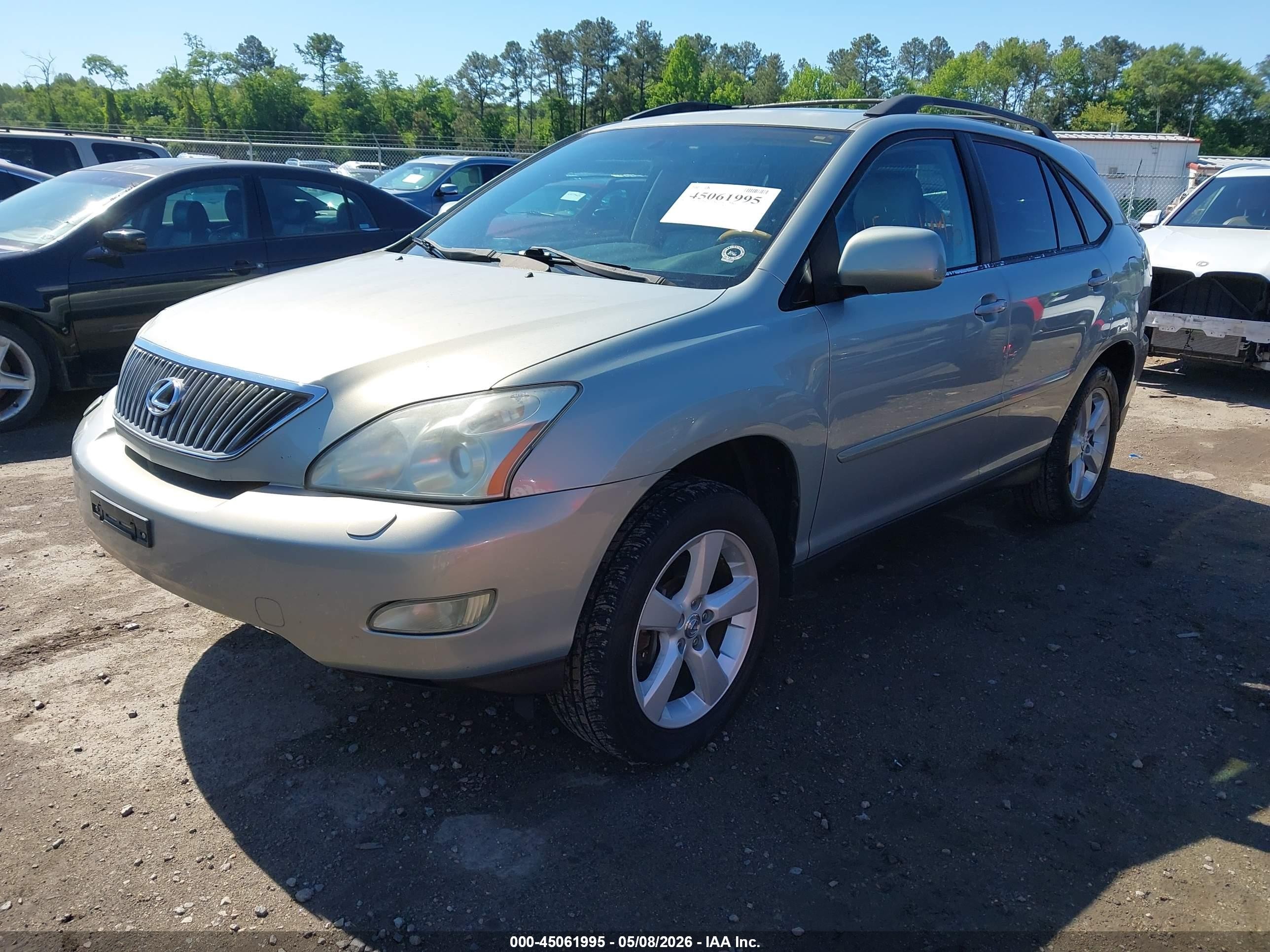 2006 Lexus Rx 330   Blue vin: 2T2GA31U26C044381