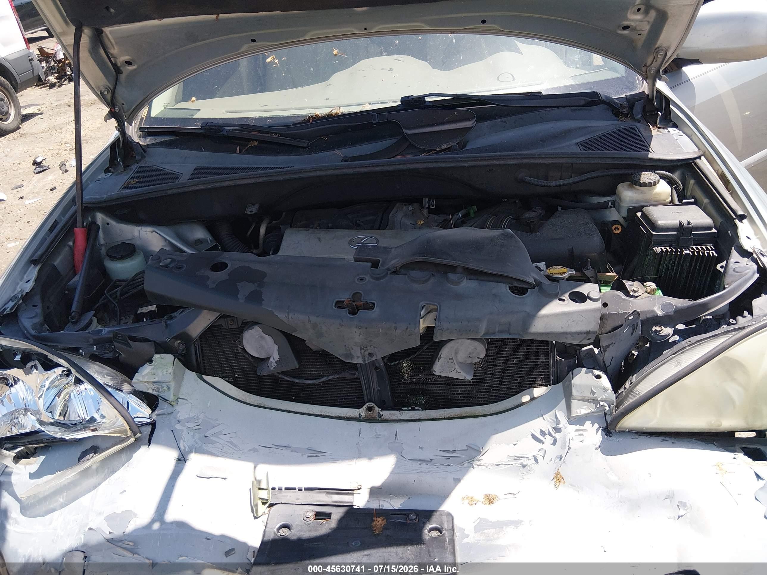 2006 Lexus Rx 330 Silver vin: 2T2GA31U26C047619