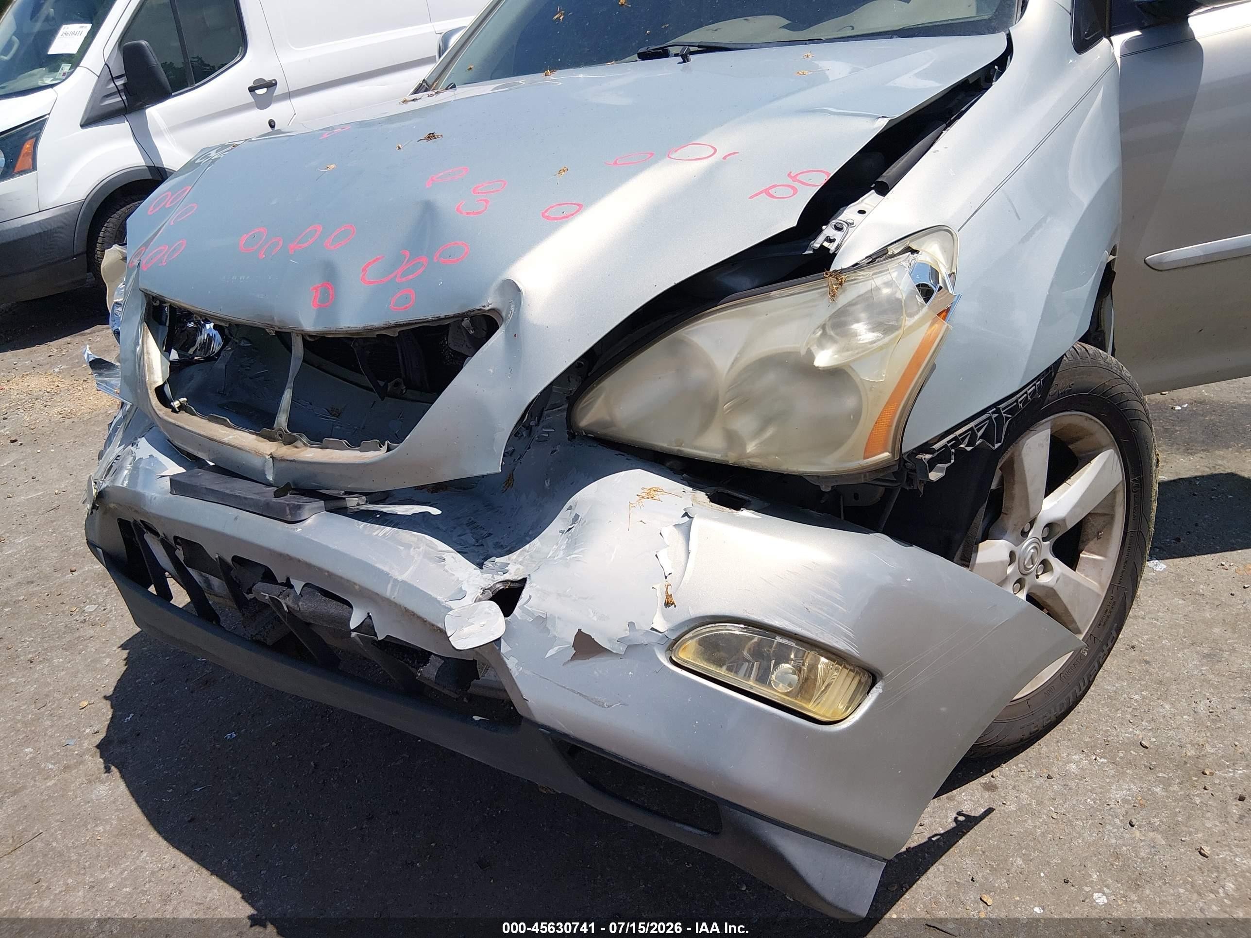 2006 Lexus Rx 330 Silver vin: 2T2GA31U26C047619