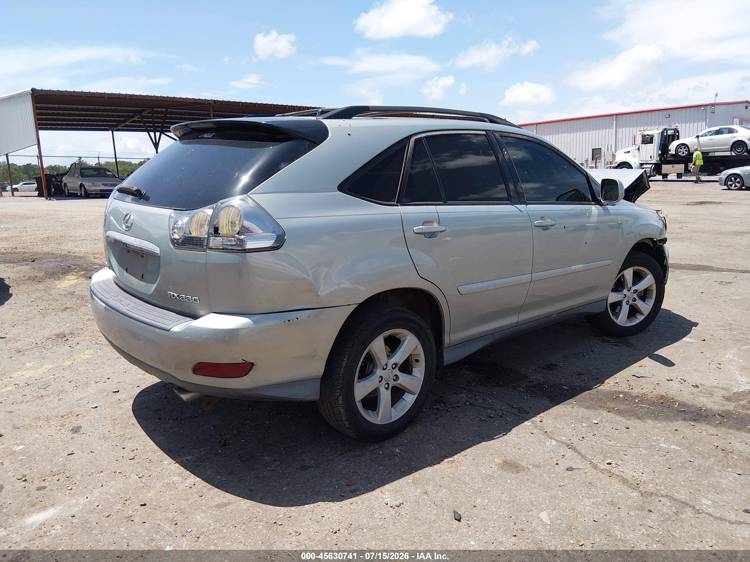 2006 Lexus Rx 330 Silver vin: 2T2GA31U26C047619