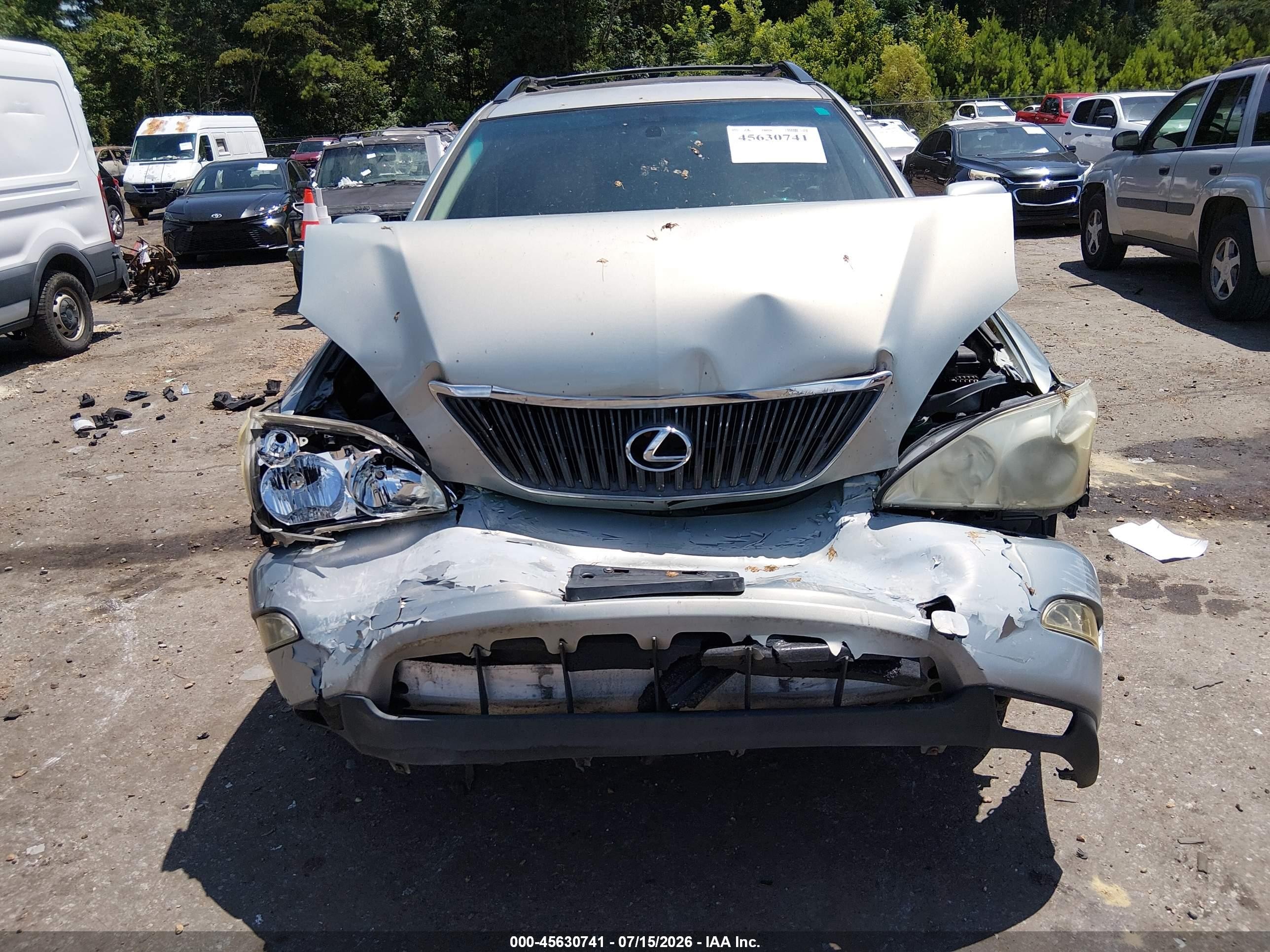 2006 Lexus Rx 330 Silver vin: 2T2GA31U26C047619