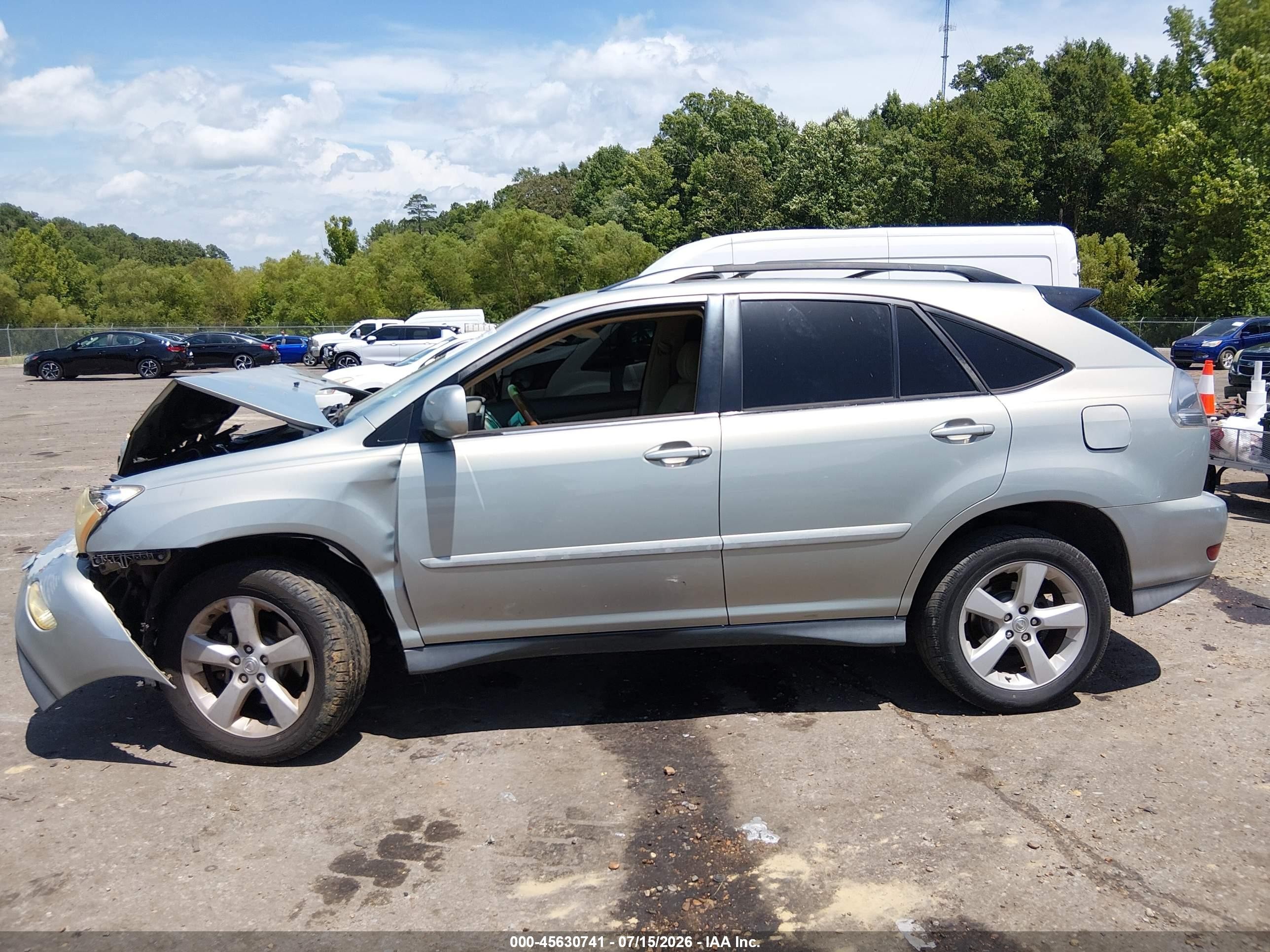 2006 Lexus Rx 330 Silver vin: 2T2GA31U26C047619