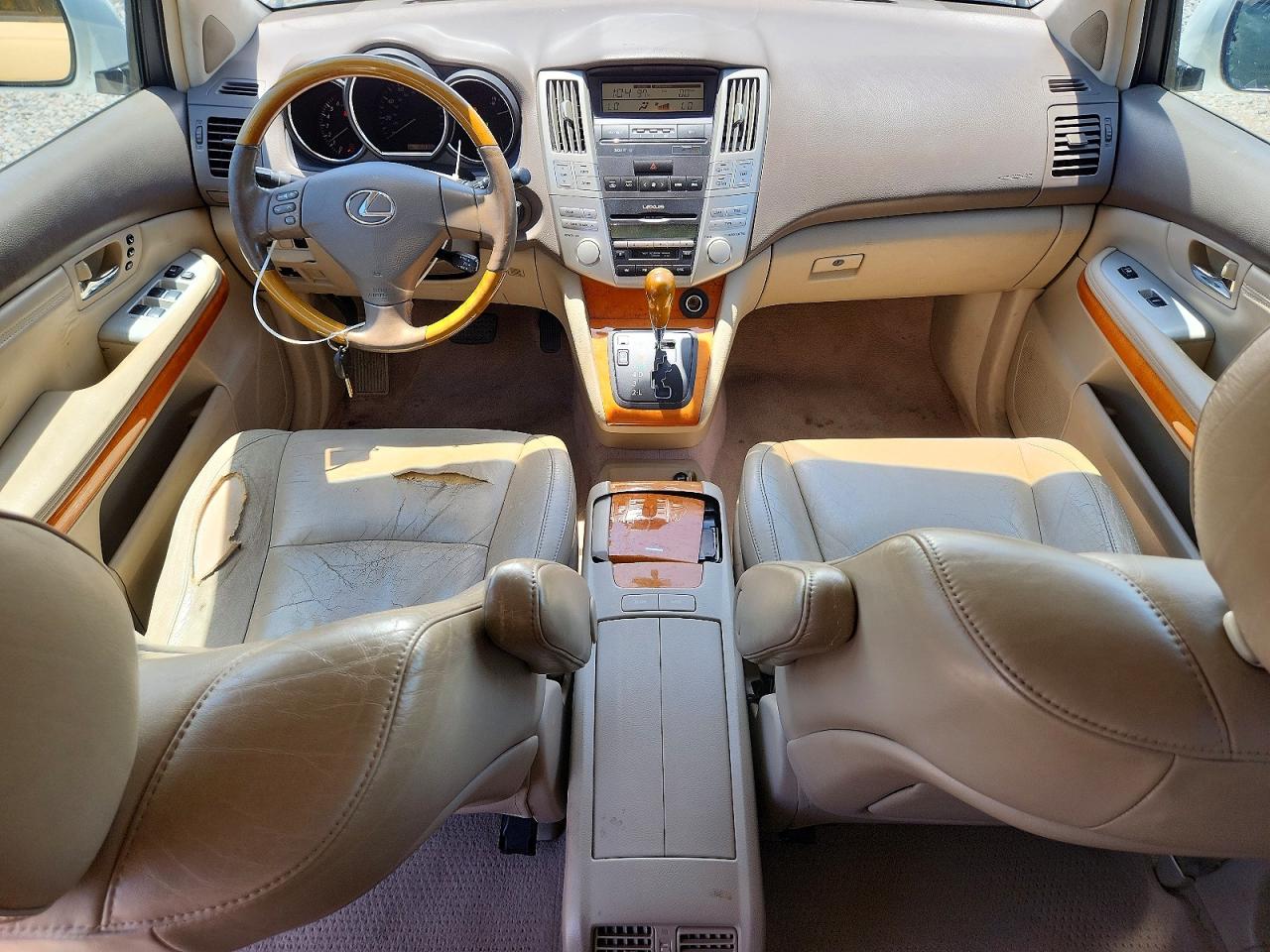2005 Lexus Rx 330 White vin: 2T2GA31U35C020766