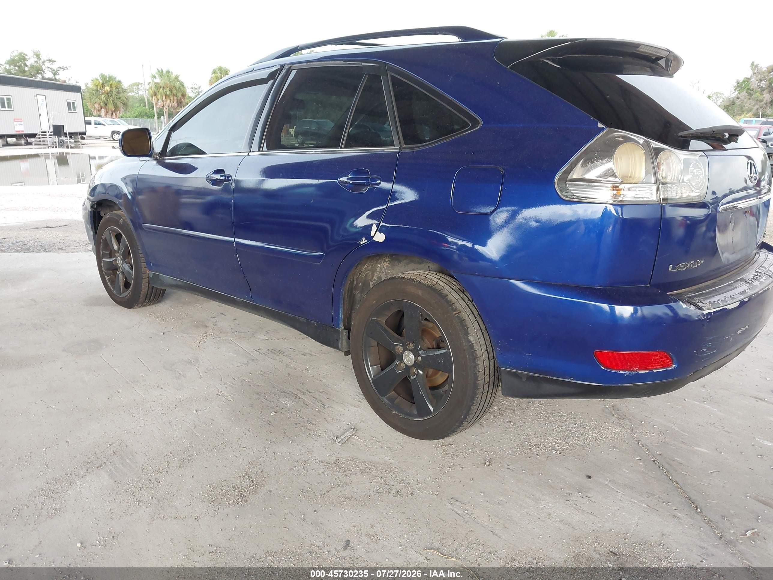 2005 Lexus Rx 330   Blue vin: 2T2GA31U35C022727