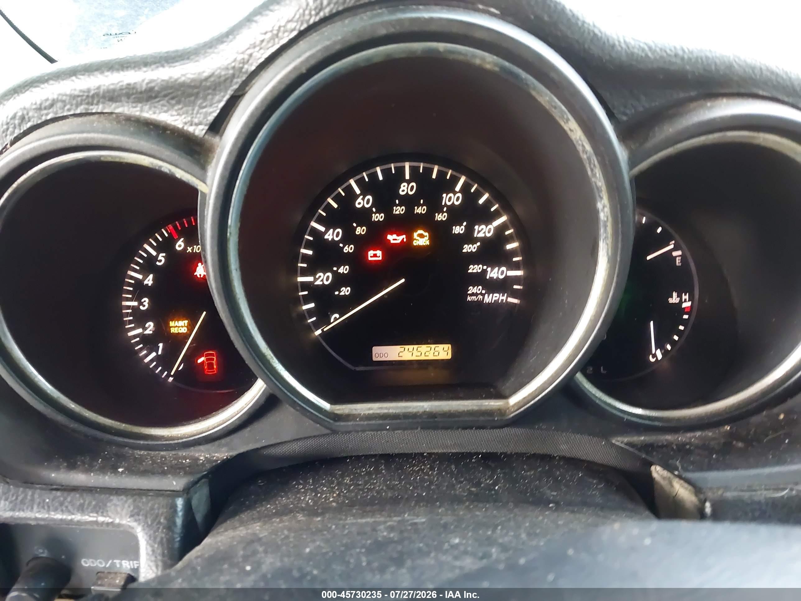 2005 Lexus Rx 330   Blue vin: 2T2GA31U35C022727