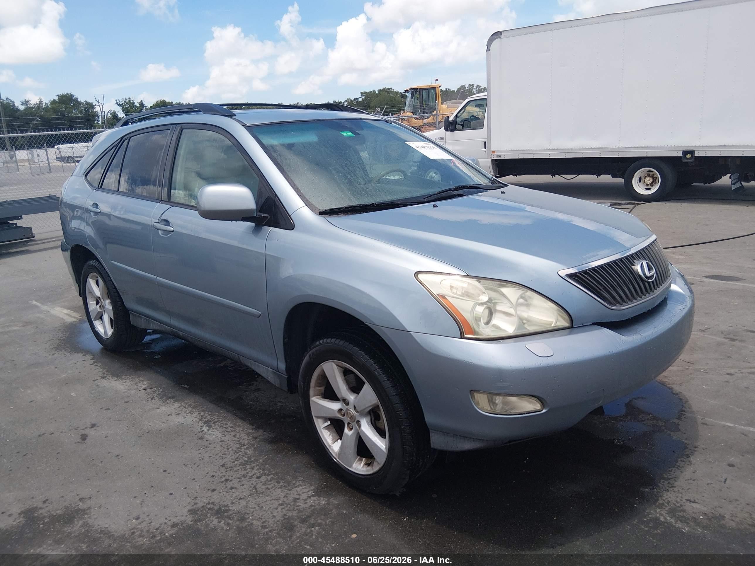 2005 Lexus Rx 330   Light Blue vin: 2T2GA31U35C036062