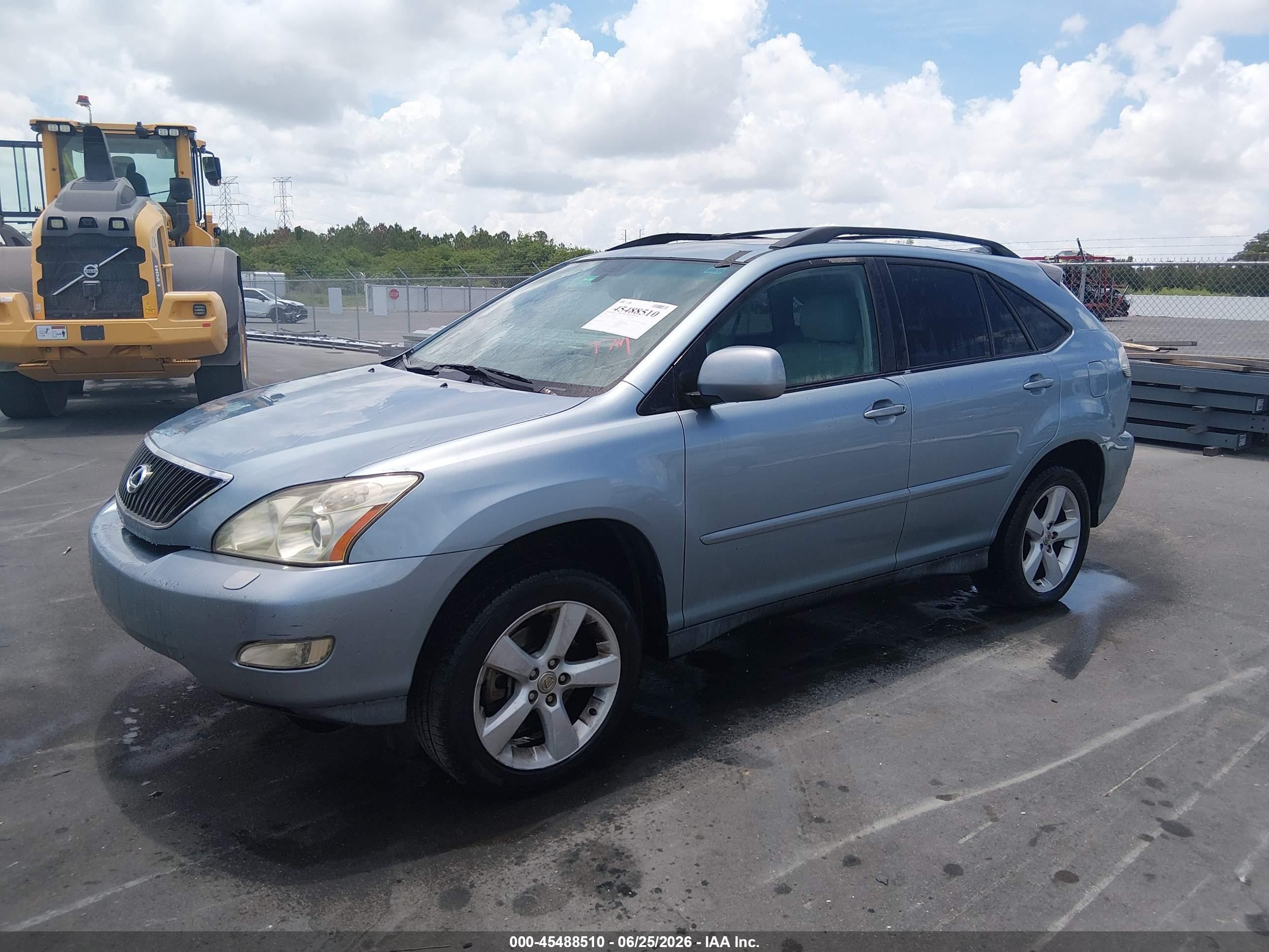 2005 Lexus Rx 330   Light Blue vin: 2T2GA31U35C036062