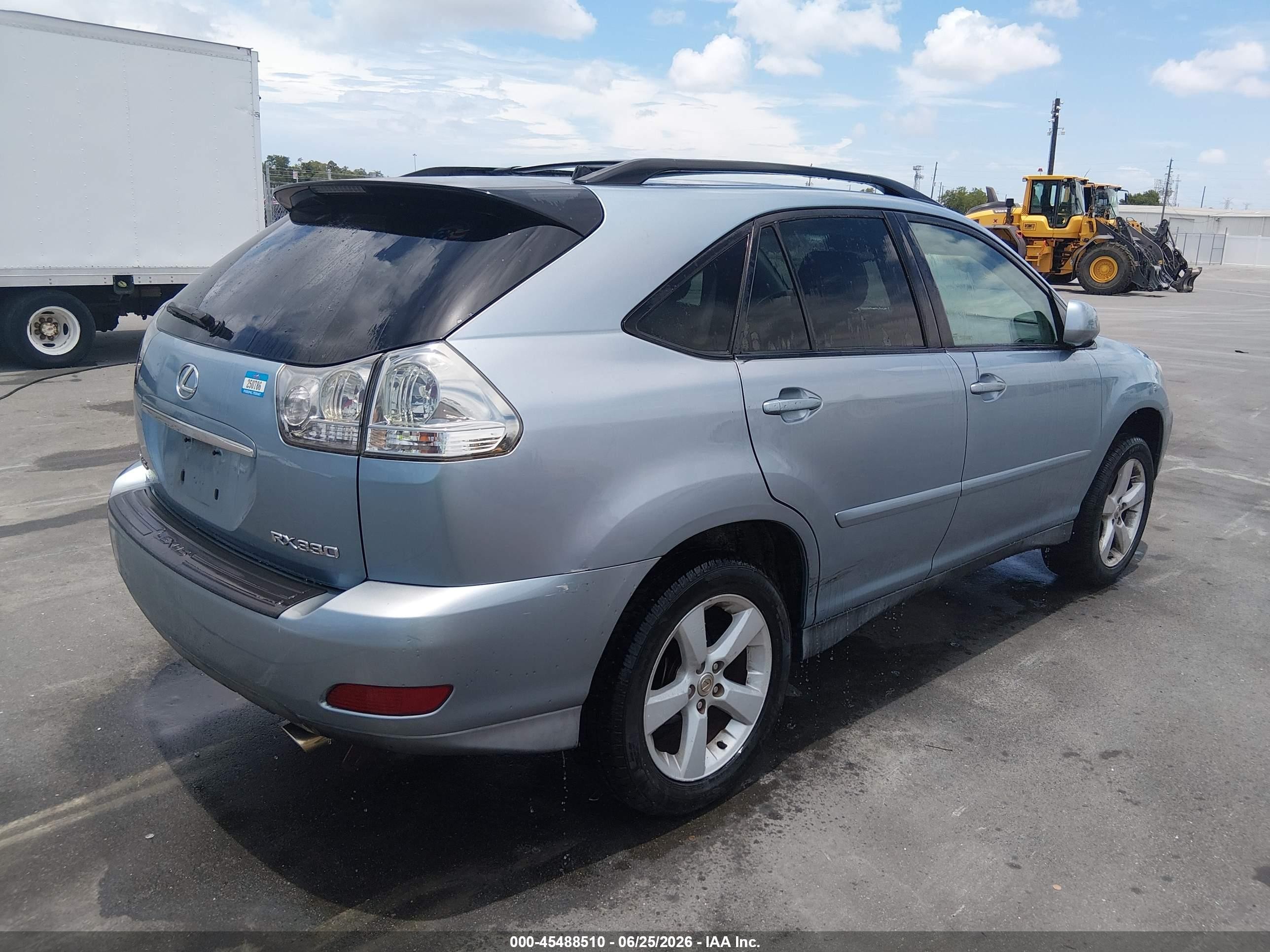 2005 Lexus Rx 330   Light Blue vin: 2T2GA31U35C036062