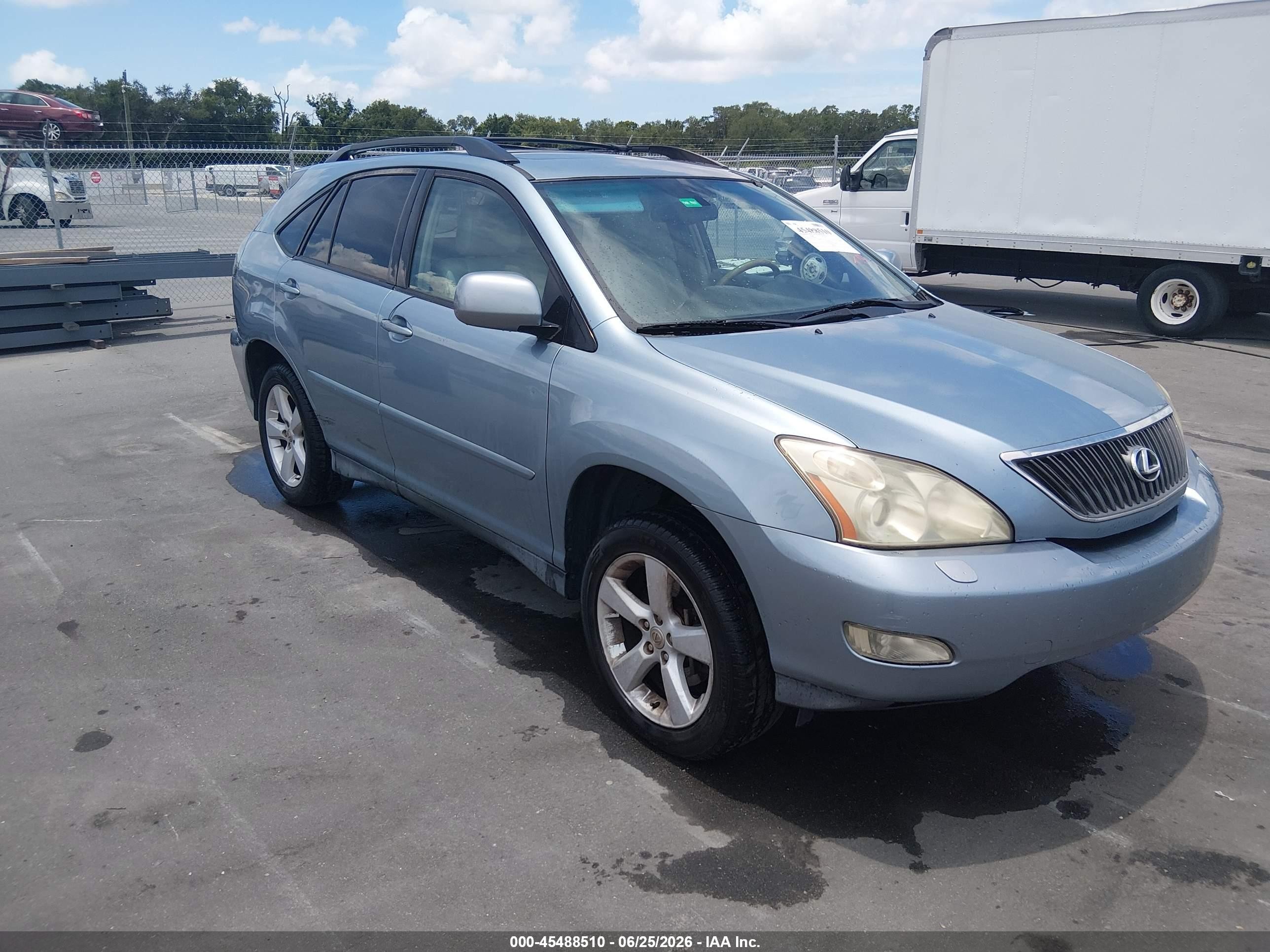 2005 Lexus Rx 330   Light Blue vin: 2T2GA31U35C036062