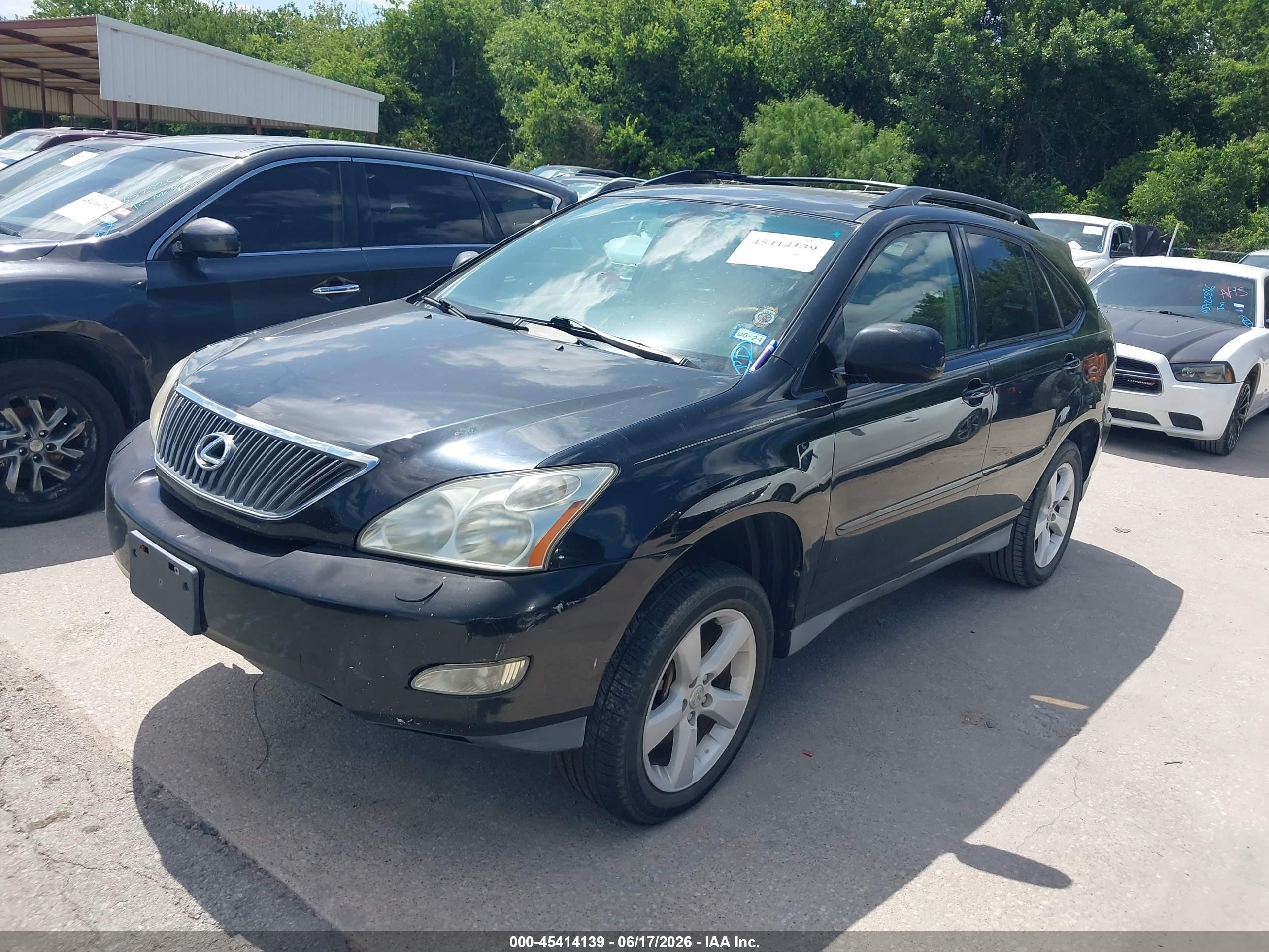 2005 Lexus Rx 330 Black vin: 2T2GA31U35C040824
