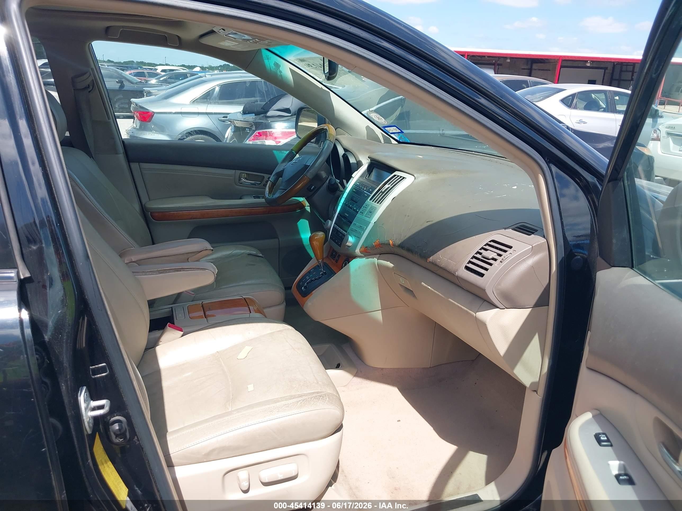 2005 Lexus Rx 330 Black vin: 2T2GA31U35C040824