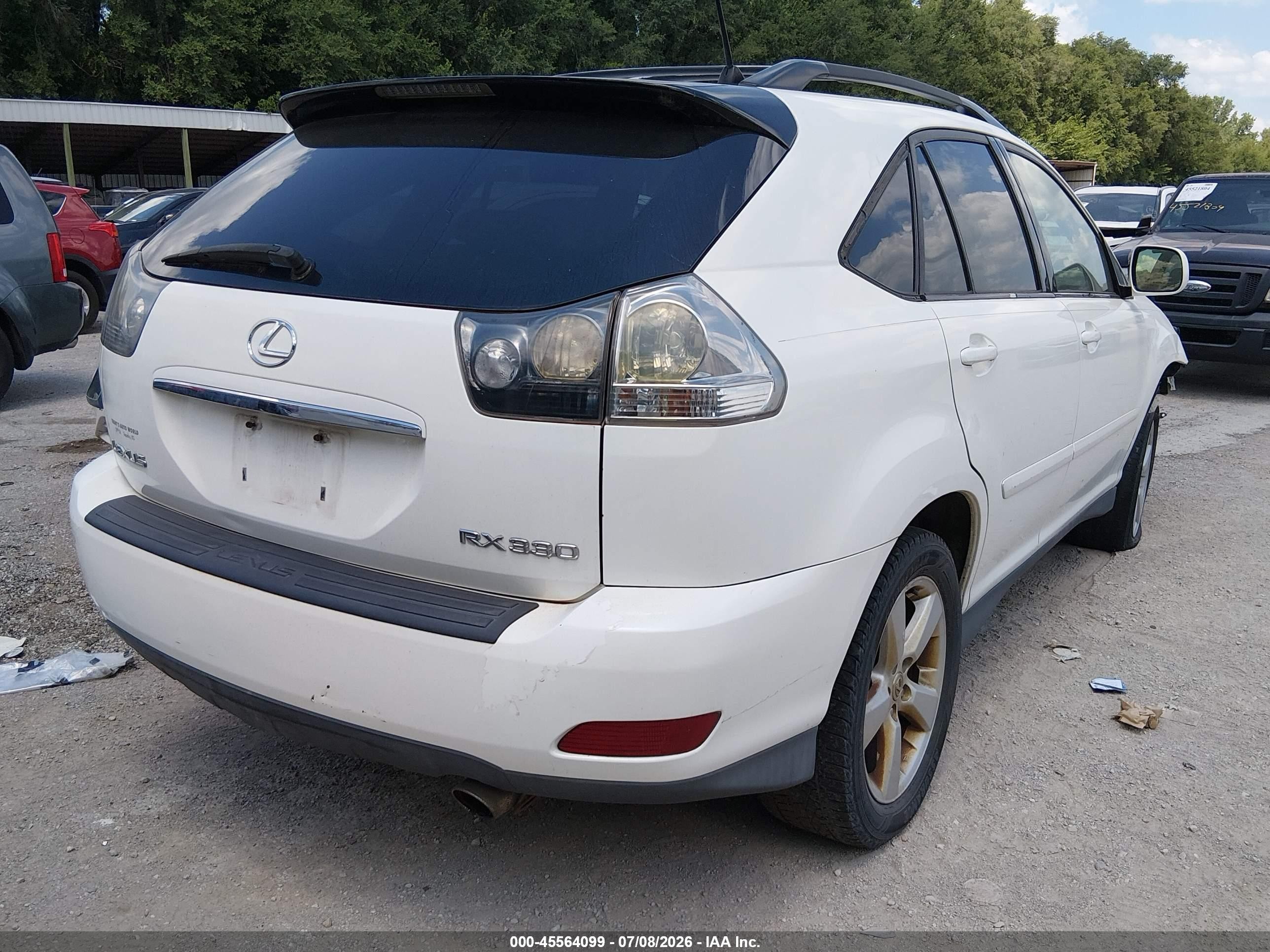 2005 Lexus Rx 330   Белый vin: 2T2GA31U35C041634