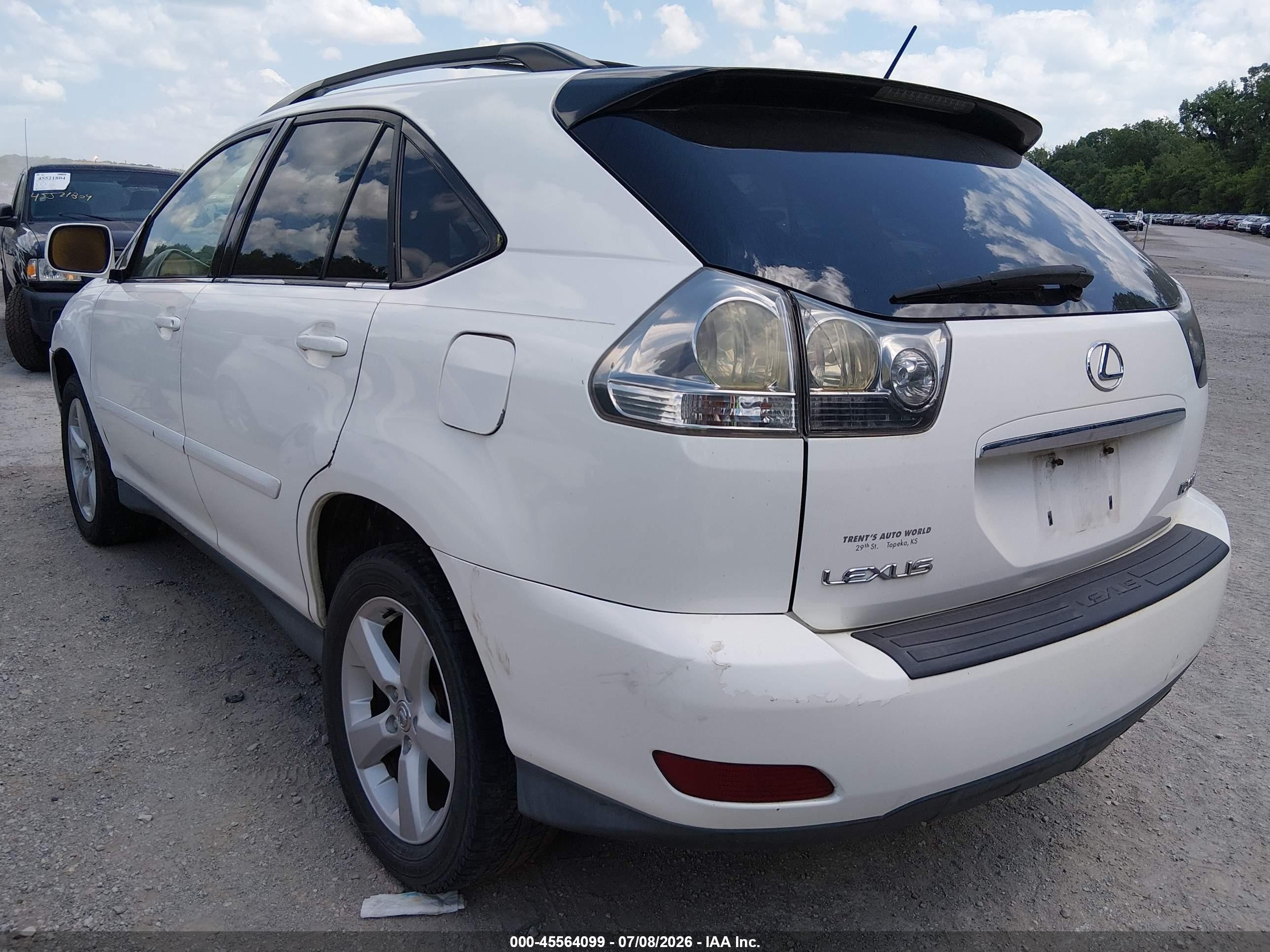 2005 Lexus Rx 330   Белый vin: 2T2GA31U35C041634