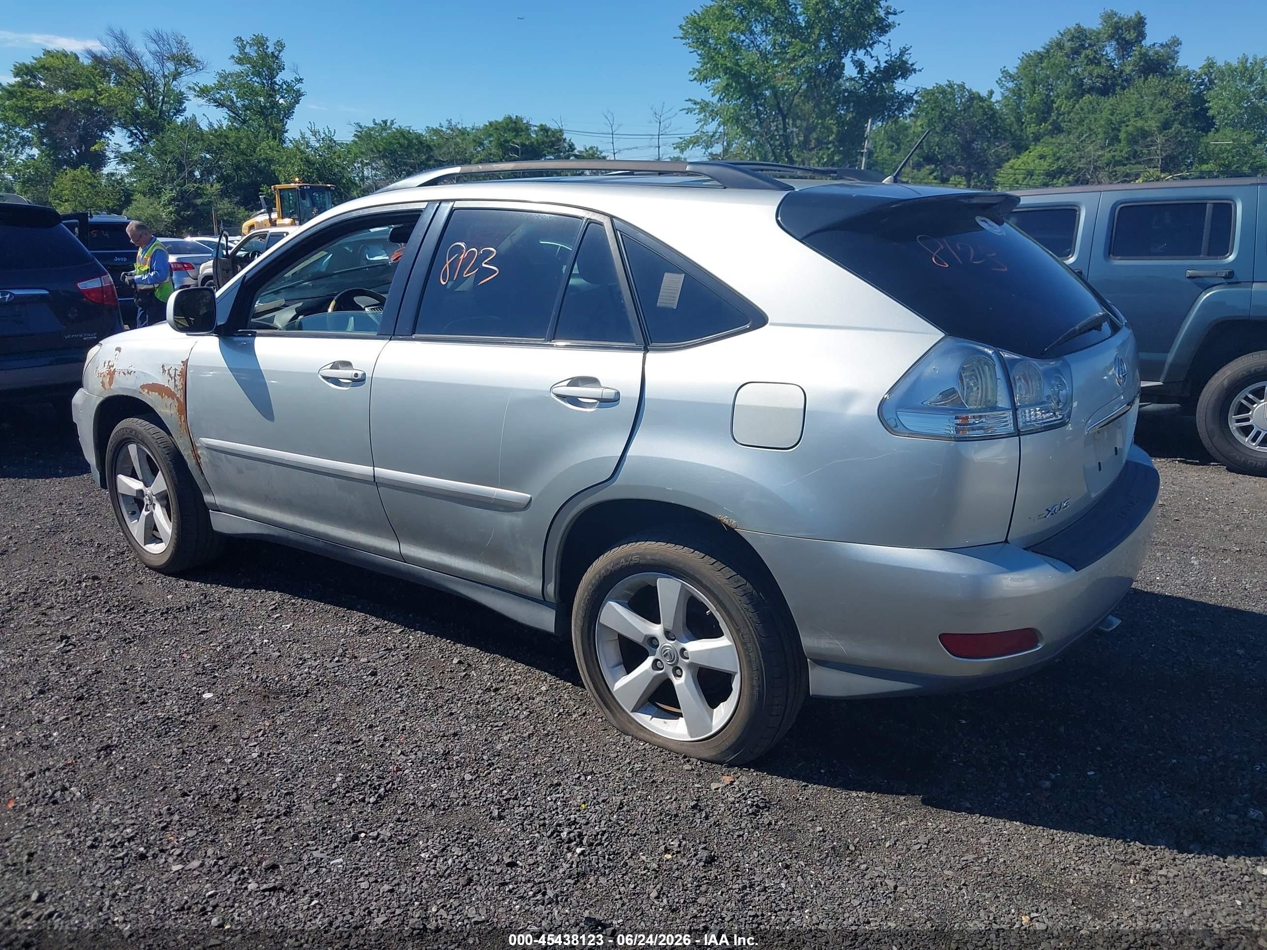 2006 Lexus Rx 330   Silver vin: 2T2GA31U36C052876