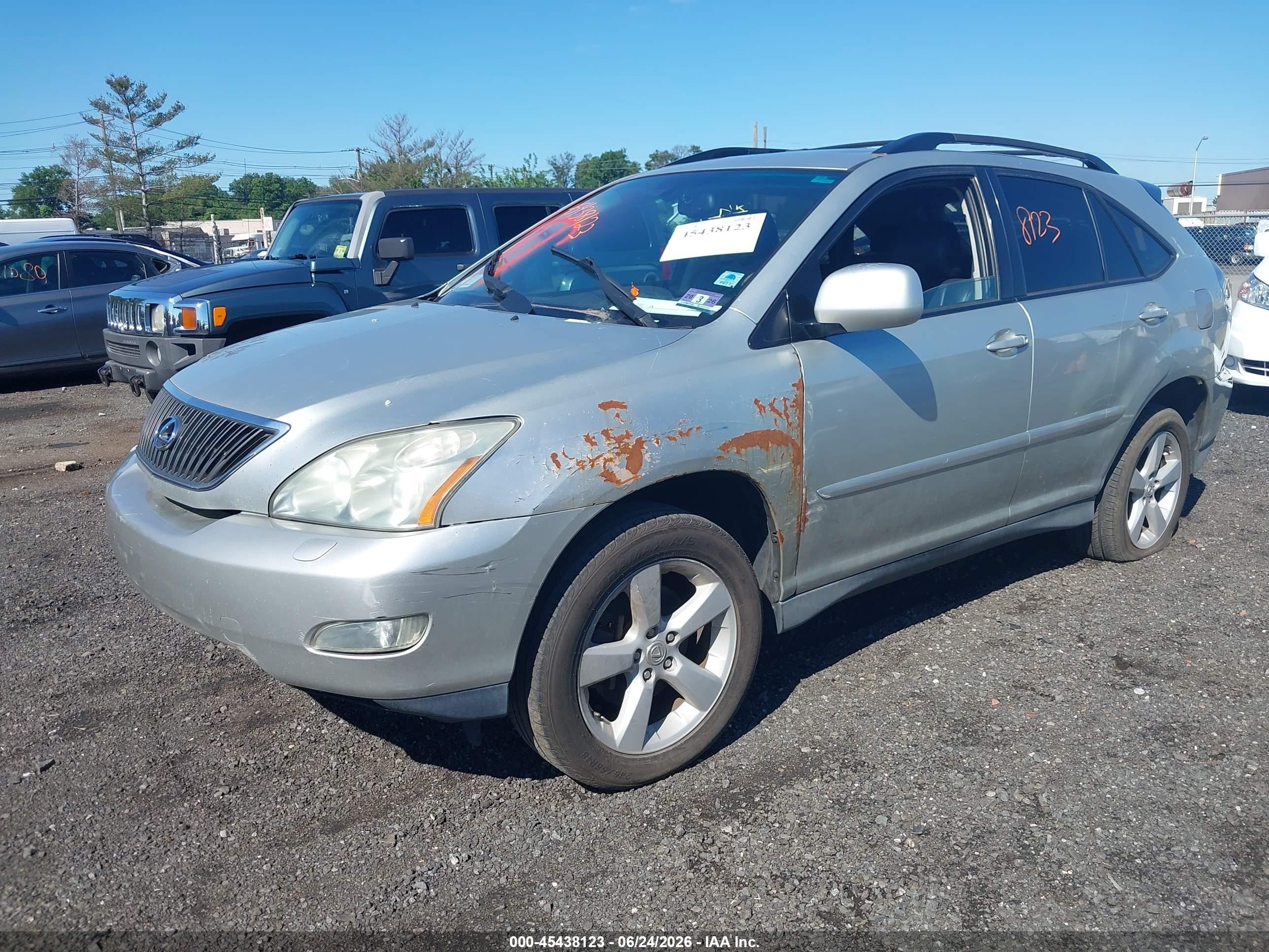 2006 Lexus Rx 330   Silver vin: 2T2GA31U36C052876