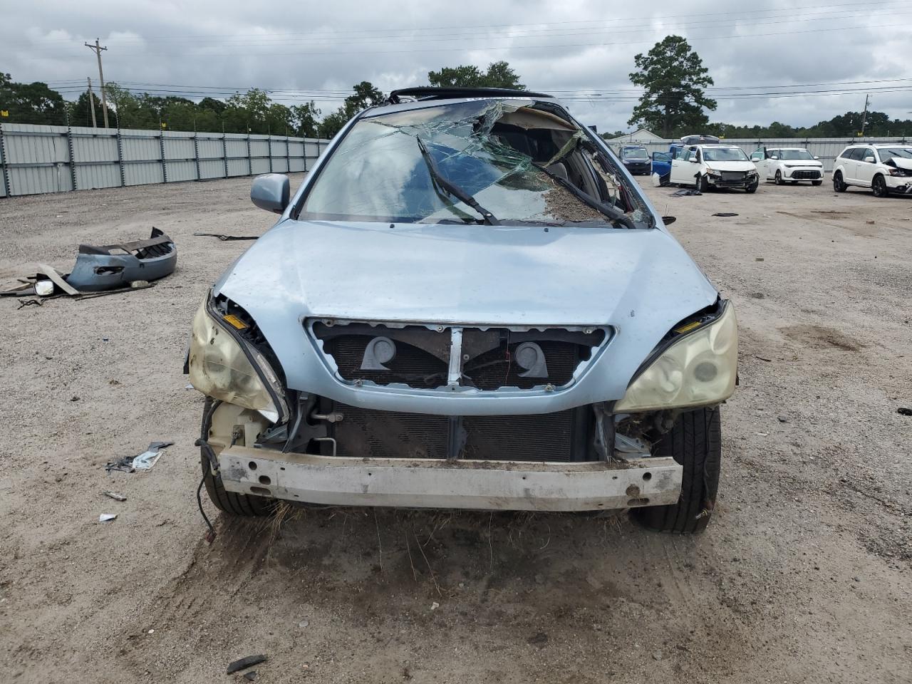 2004 Lexus Rx 330 Blue vin: 2T2GA31U44C004588