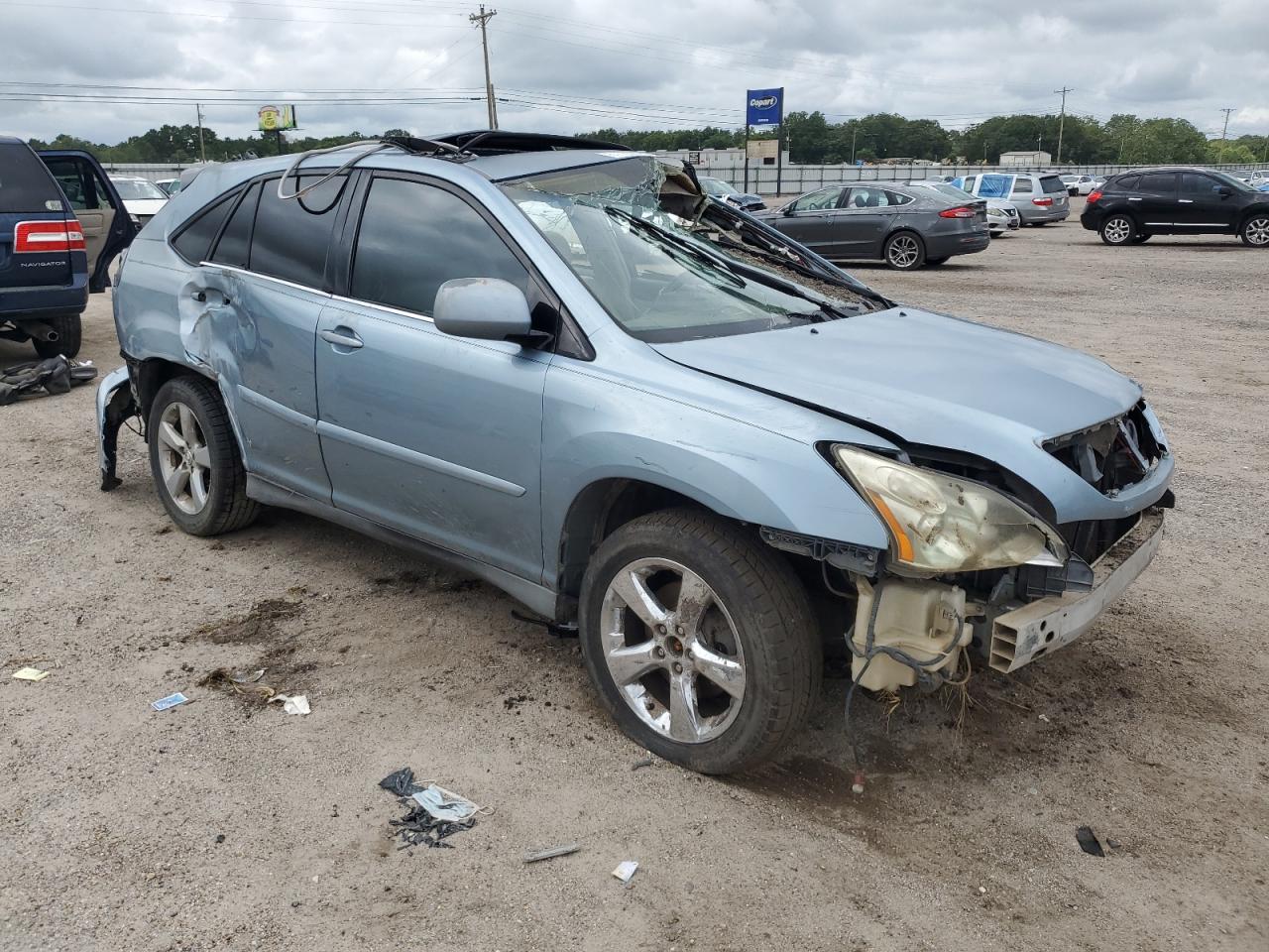 2004 Lexus Rx 330 Blue vin: 2T2GA31U44C004588