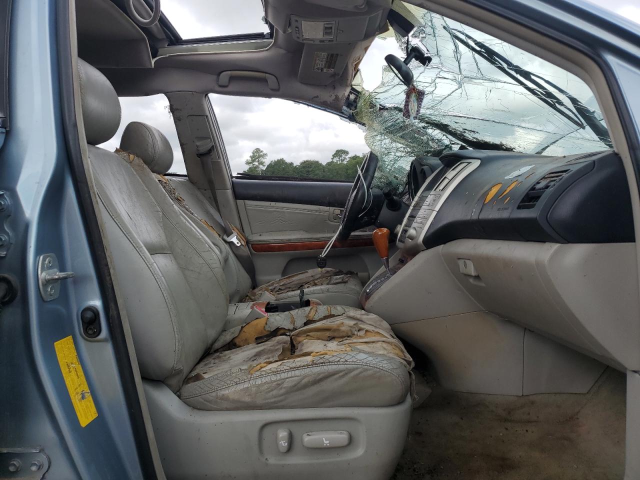 2004 Lexus Rx 330 Blue vin: 2T2GA31U44C004588