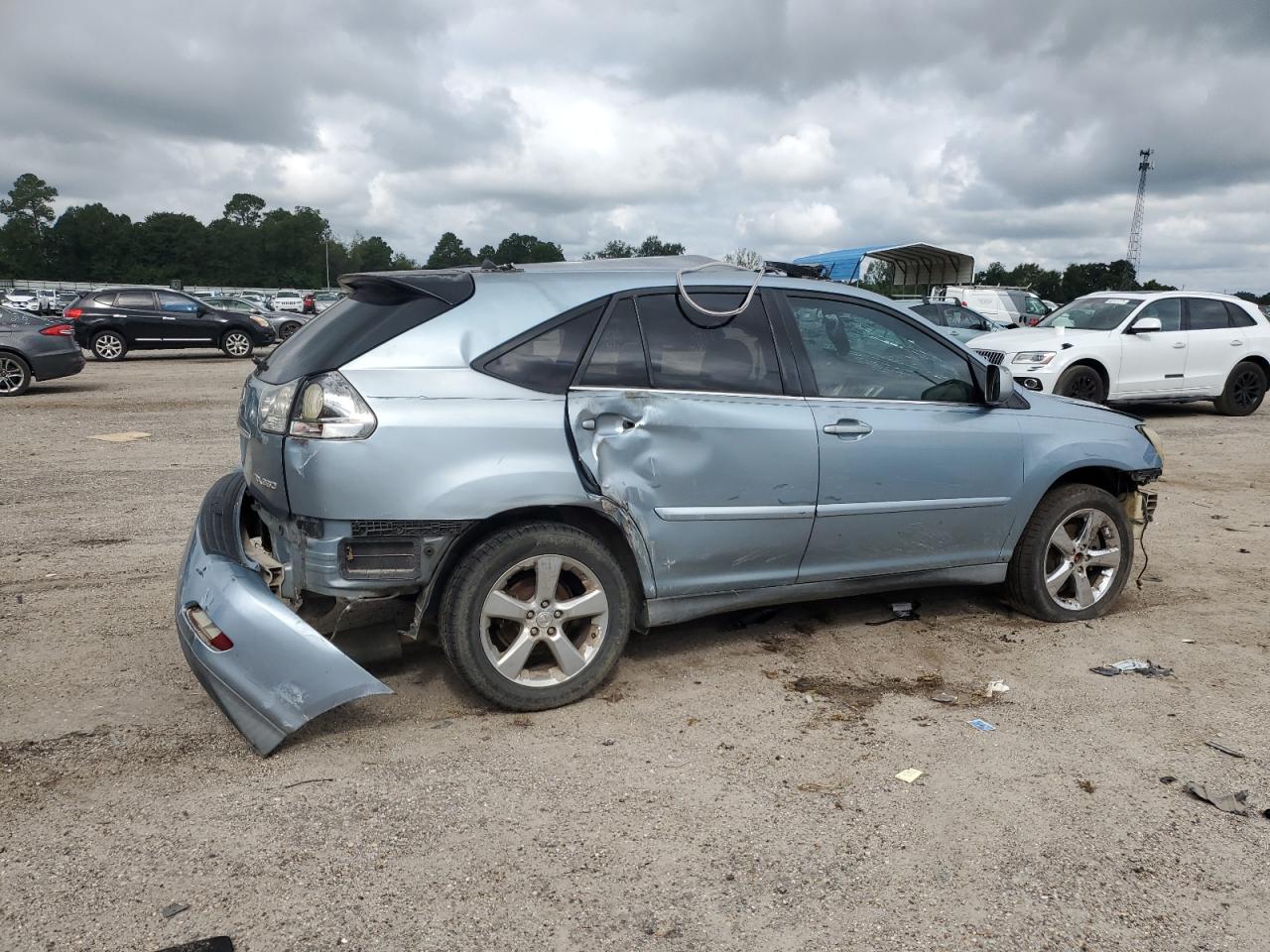 2004 Lexus Rx 330 Blue vin: 2T2GA31U44C004588