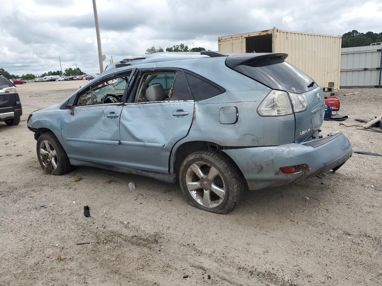 2004 Lexus Rx 330 Blue vin: 2T2GA31U44C004588