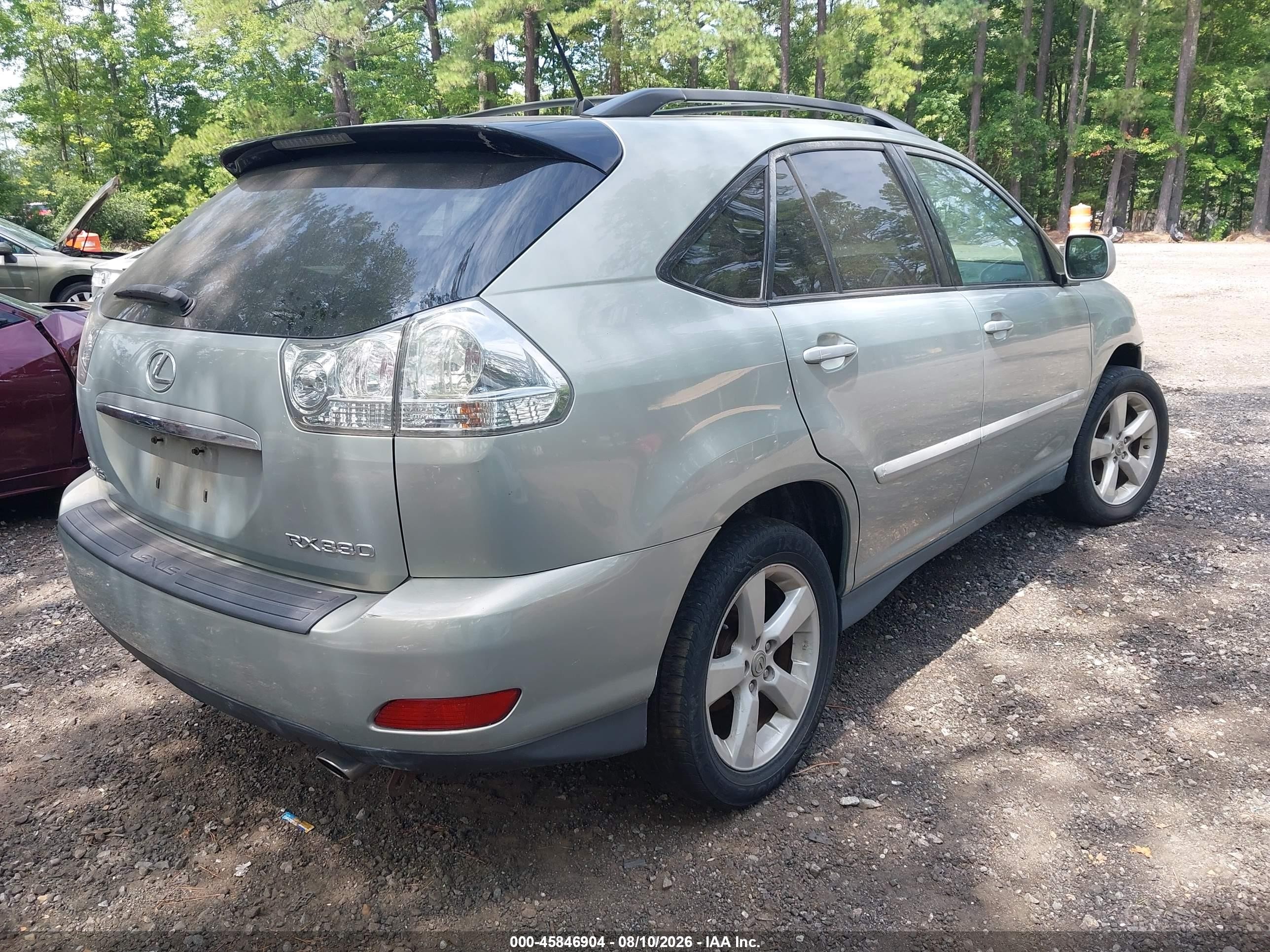 2004 Lexus Rx 330   Silver vin: 2T2GA31U44C010472