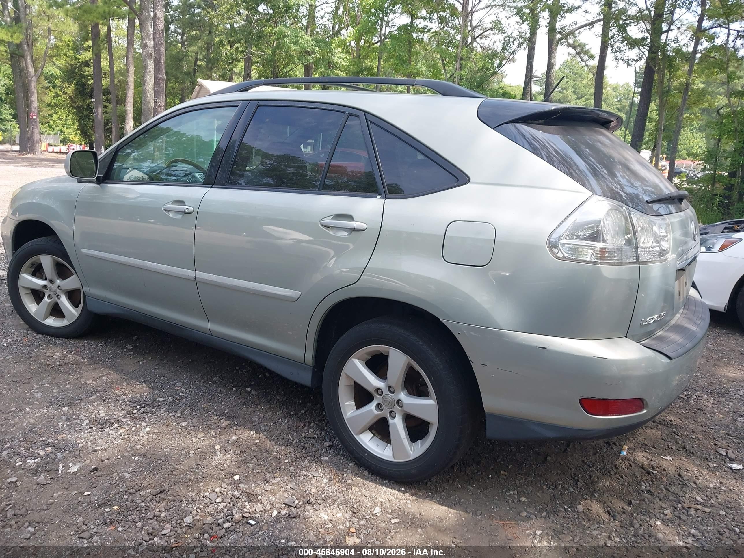 2004 Lexus Rx 330   Silver vin: 2T2GA31U44C010472