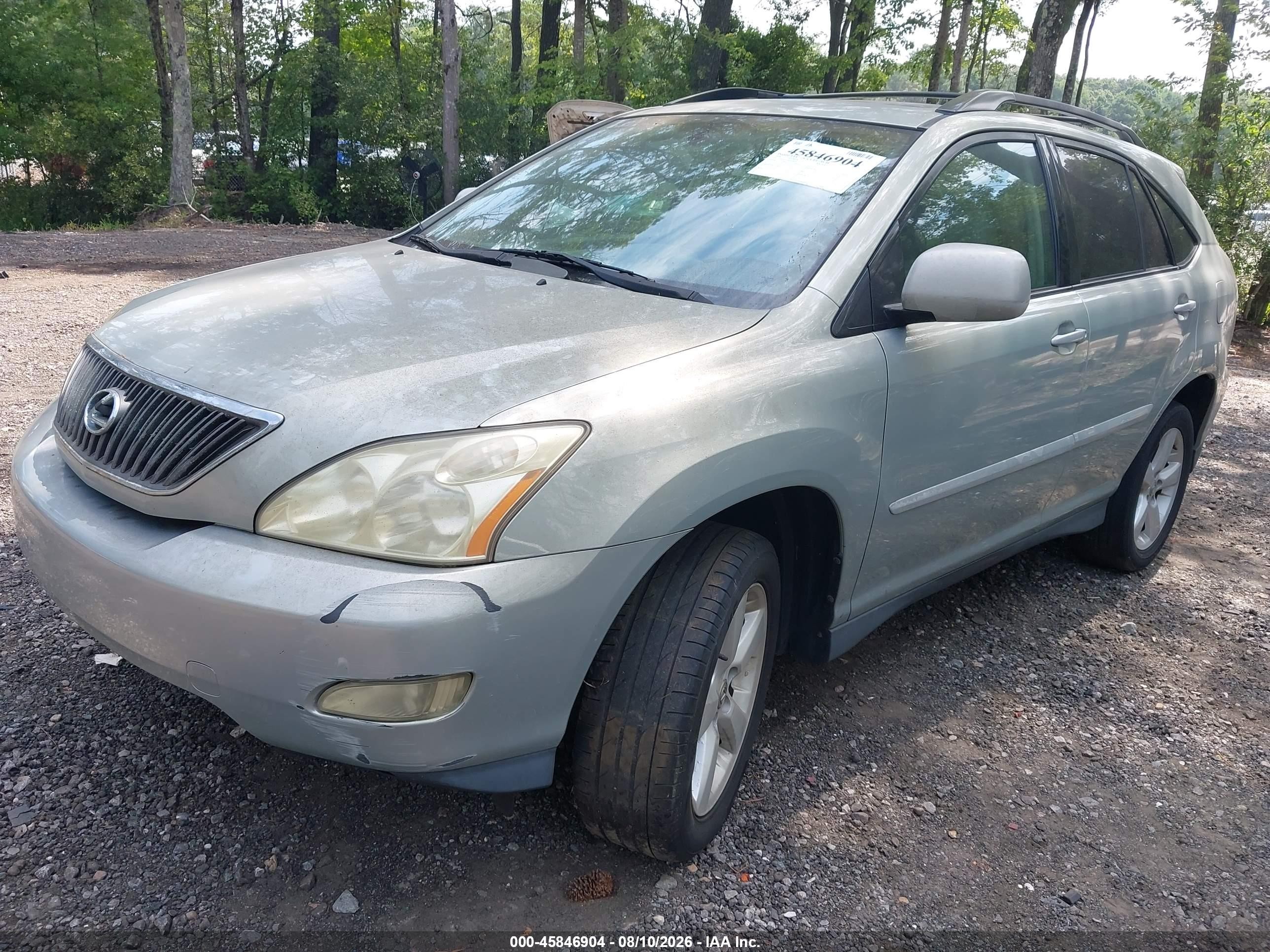 2004 Lexus Rx 330   Silver vin: 2T2GA31U44C010472