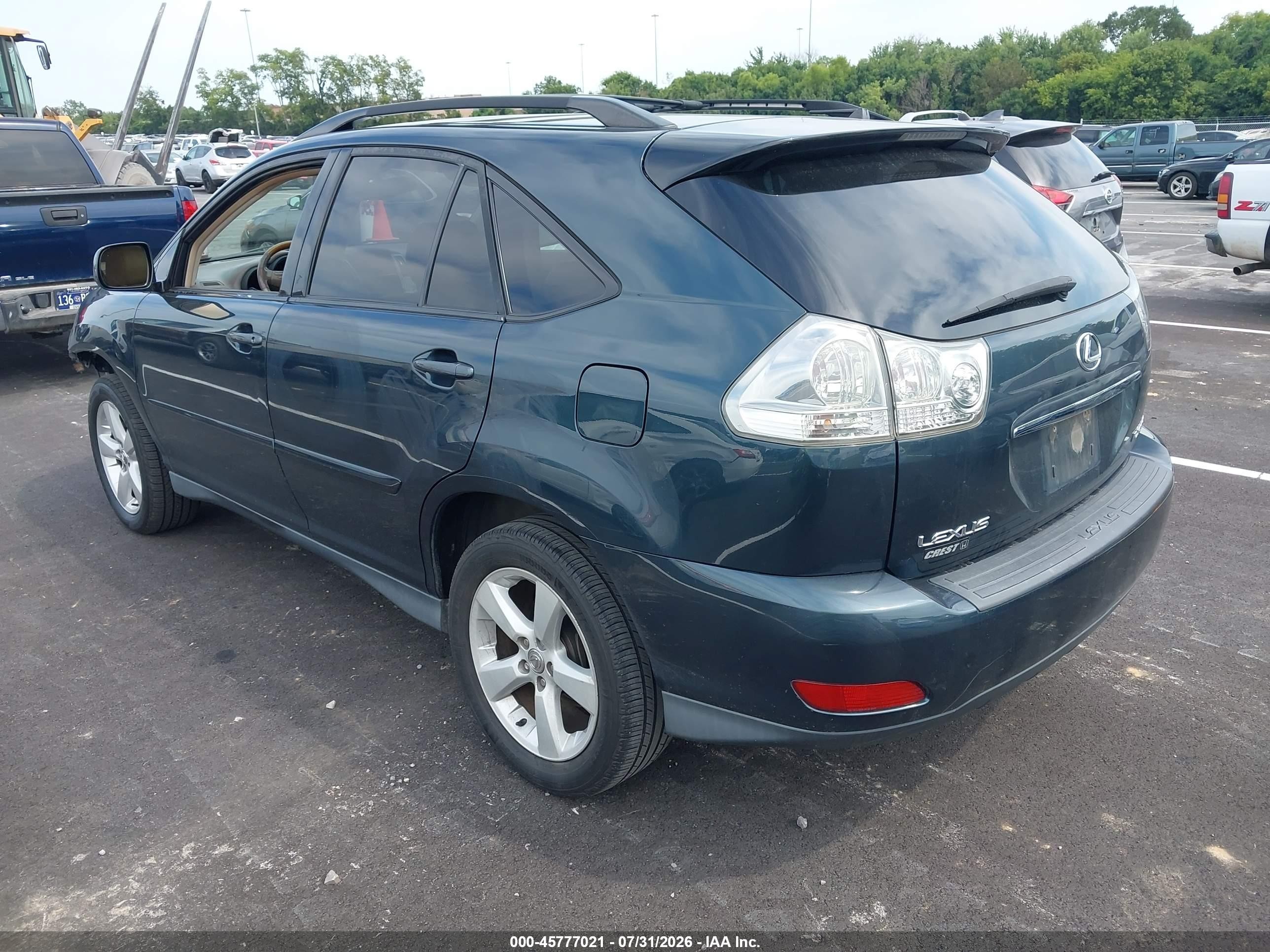 2005 Lexus Rx 330 Gray vin: 2T2GA31U45C021800