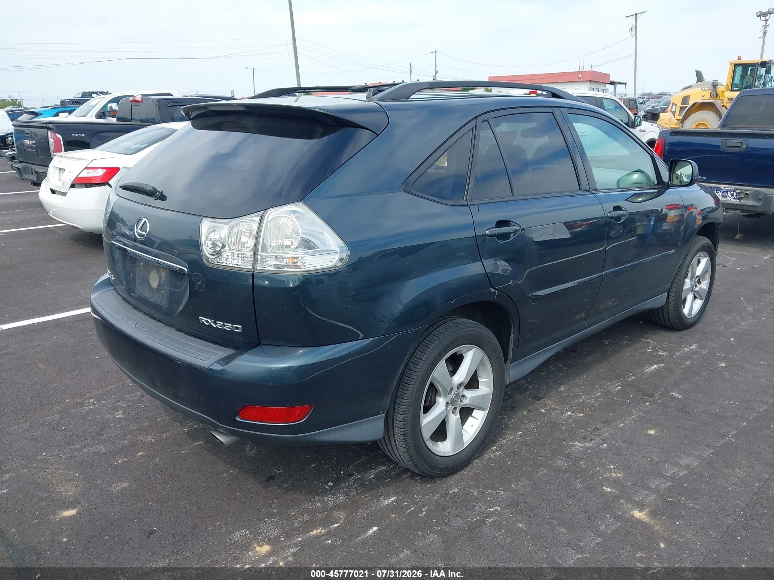 2005 Lexus Rx 330 Gray vin: 2T2GA31U45C021800