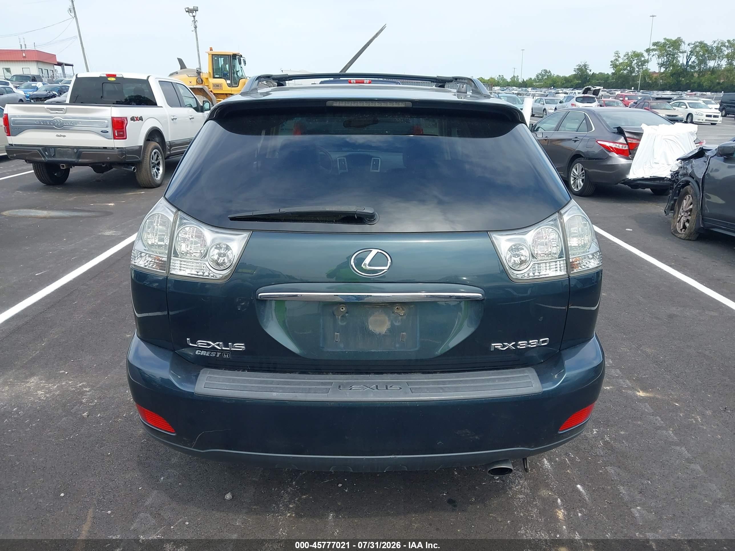 2005 Lexus Rx 330 Gray vin: 2T2GA31U45C021800