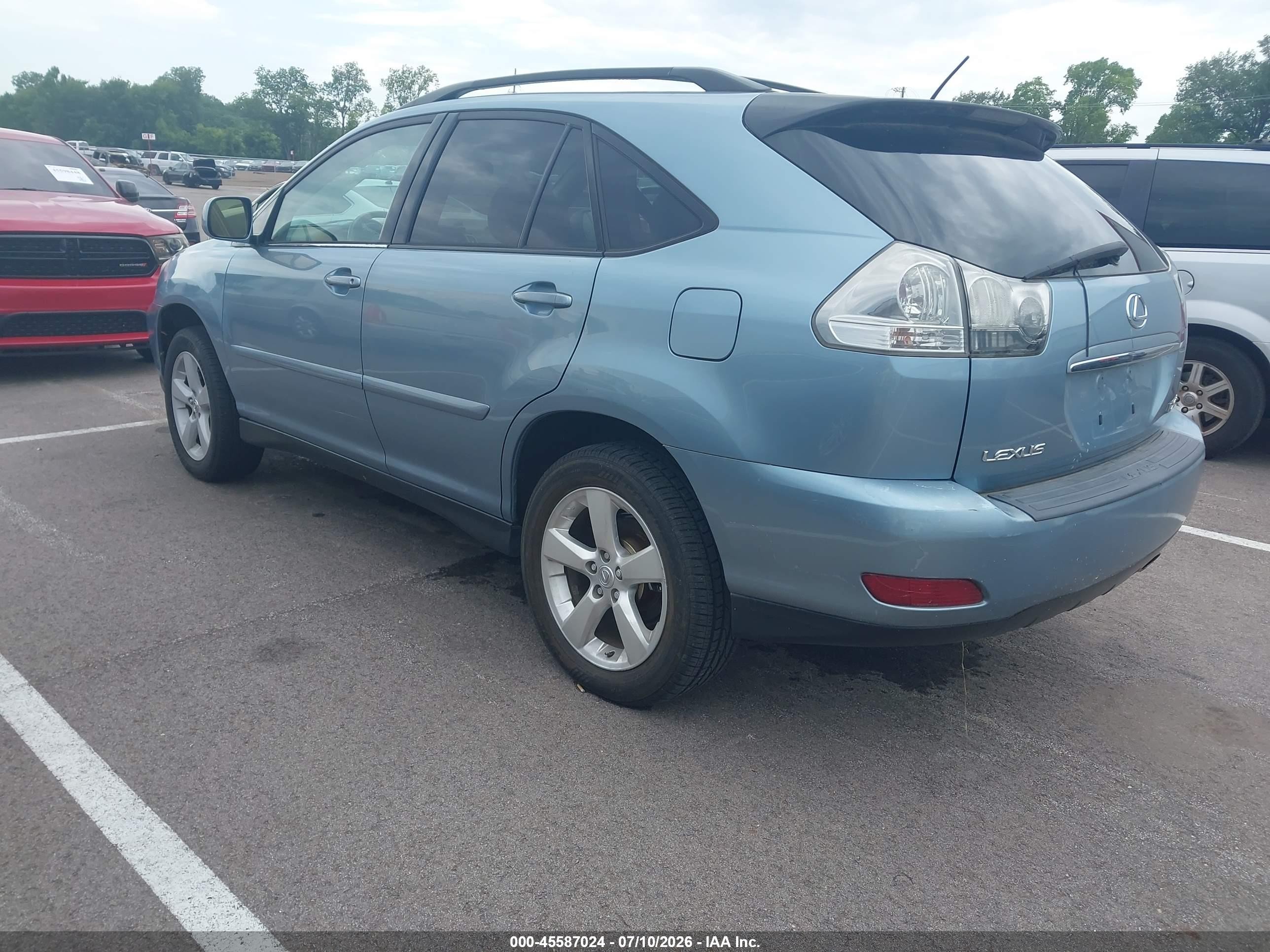 2005 Lexus Rx 330   Light Blue vin: 2T2GA31U45C031324