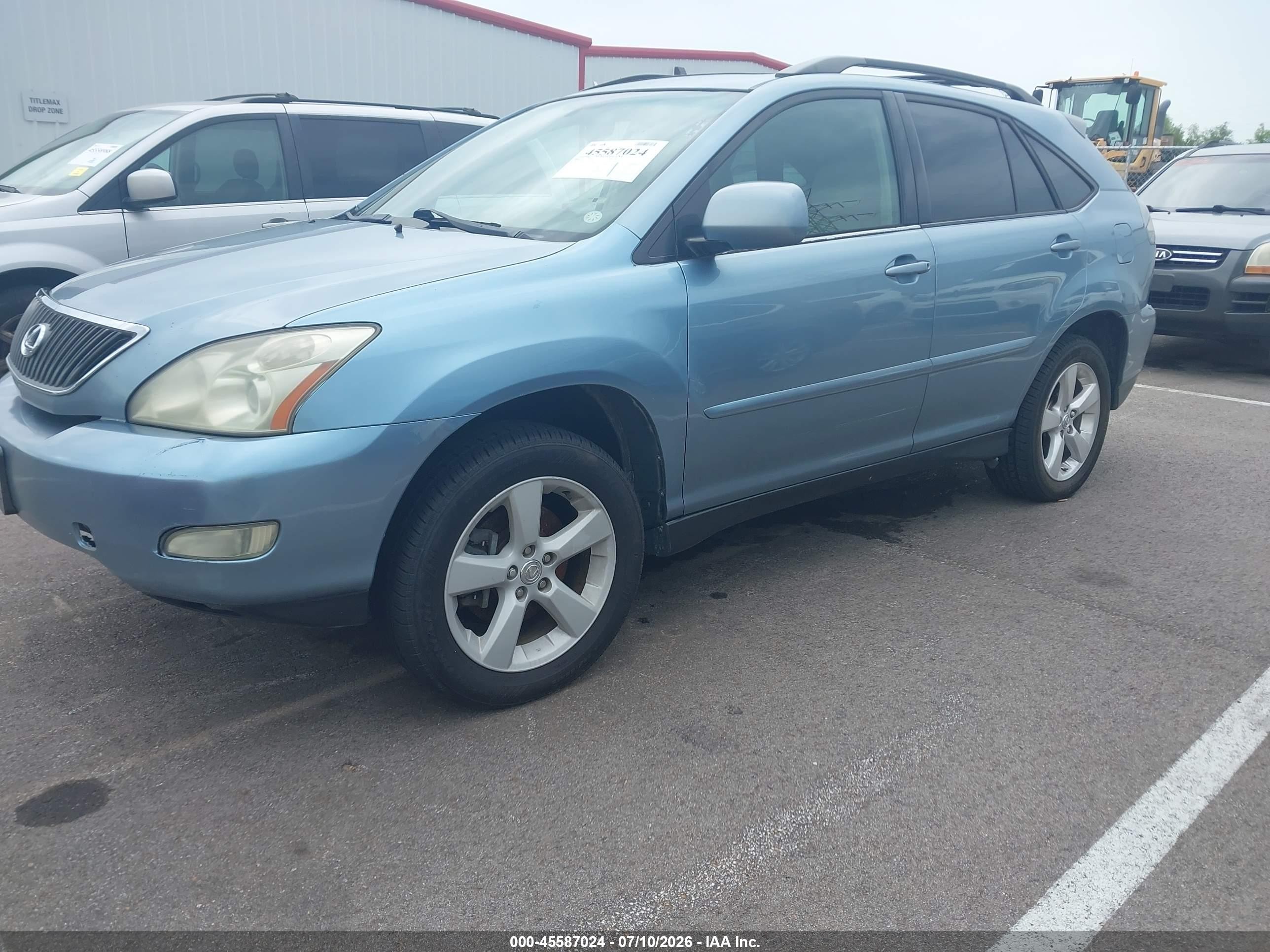 2005 Lexus Rx 330   Light Blue vin: 2T2GA31U45C031324