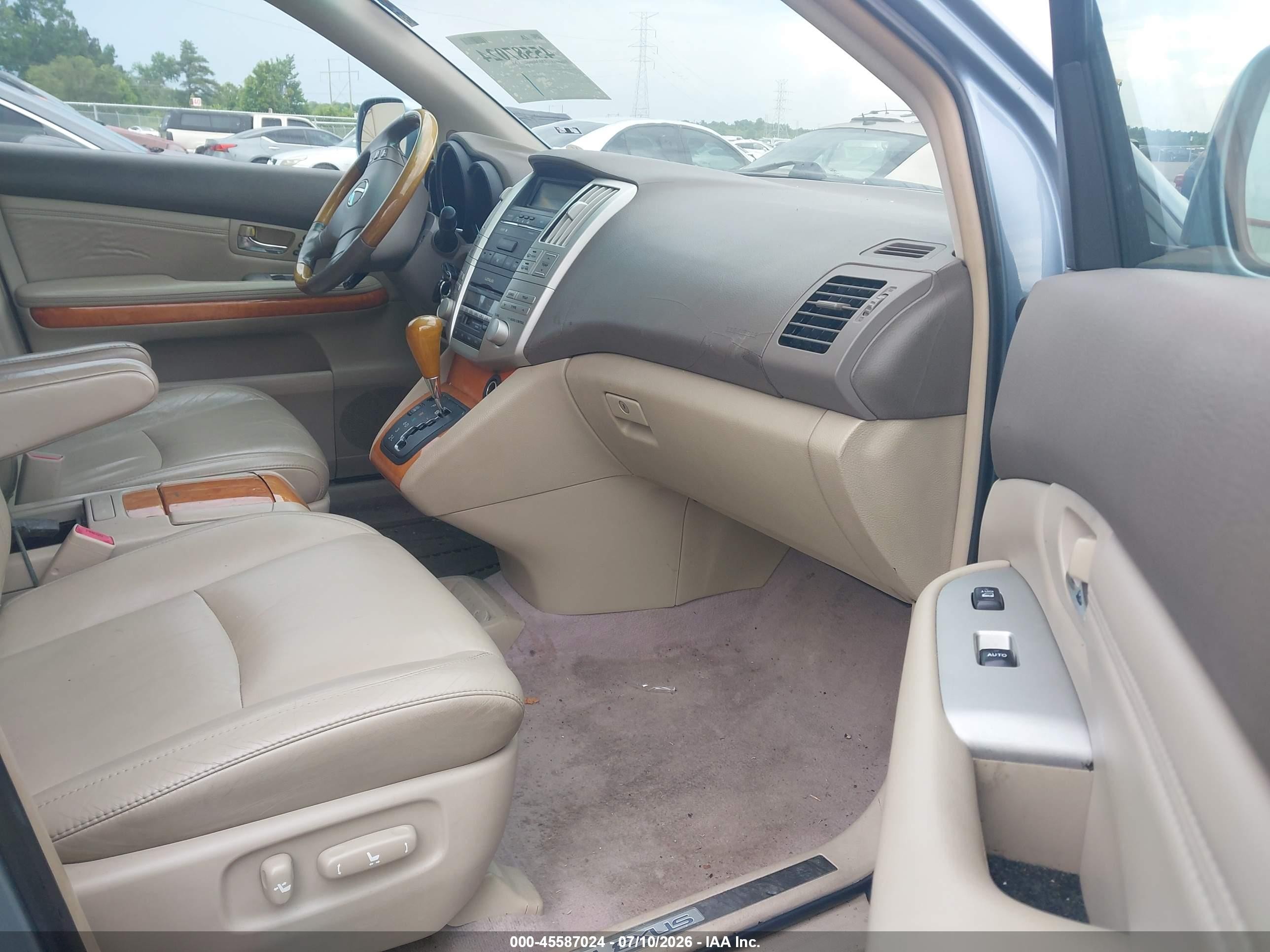 2005 Lexus Rx 330   Light Blue vin: 2T2GA31U45C031324