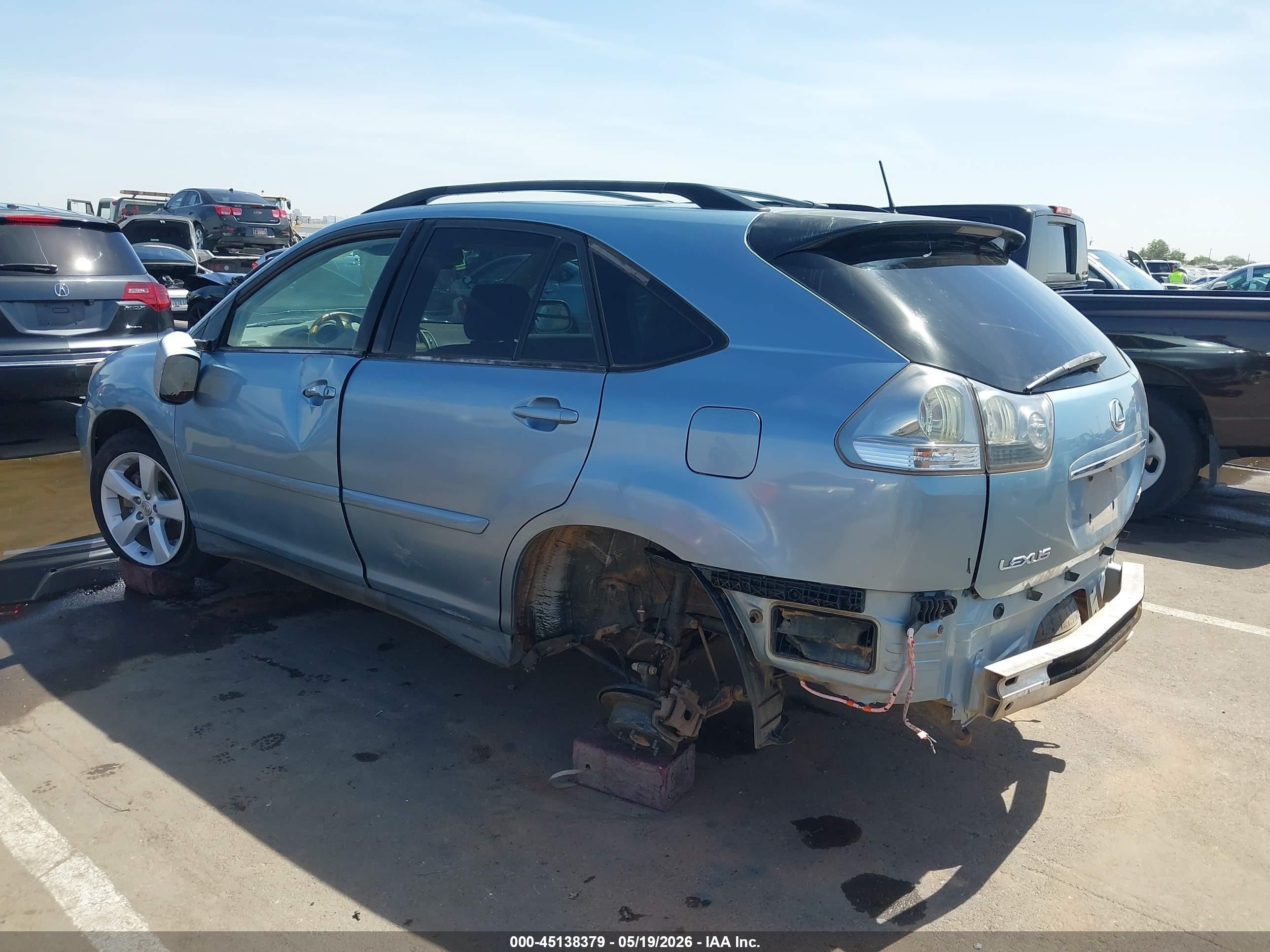 2005 Lexus Rx 330 Light Blue vin: 2T2GA31U45C040184