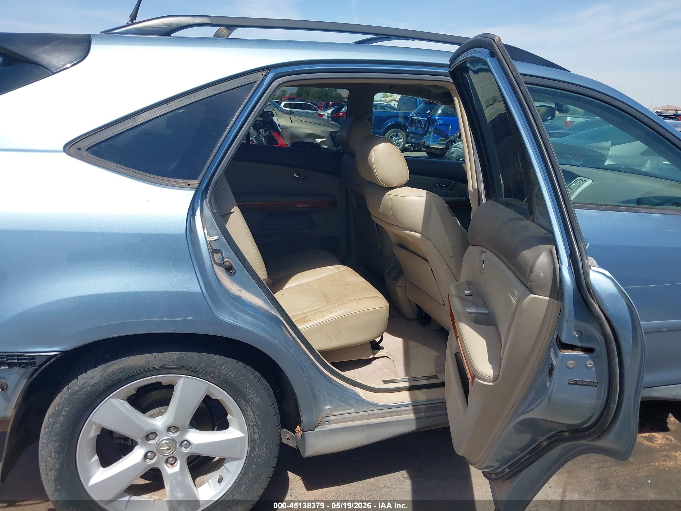 2005 Lexus Rx 330 Light Blue vin: 2T2GA31U45C040184
