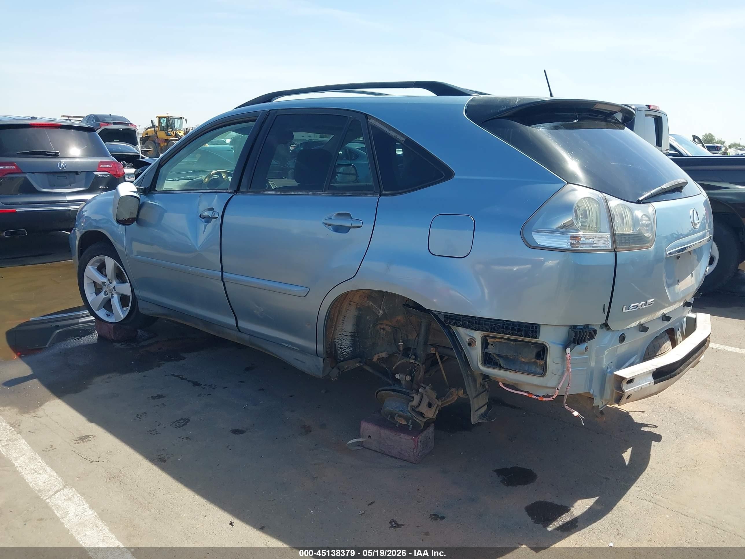 2005 Lexus Rx 330 Light Blue vin: 2T2GA31U45C040184
