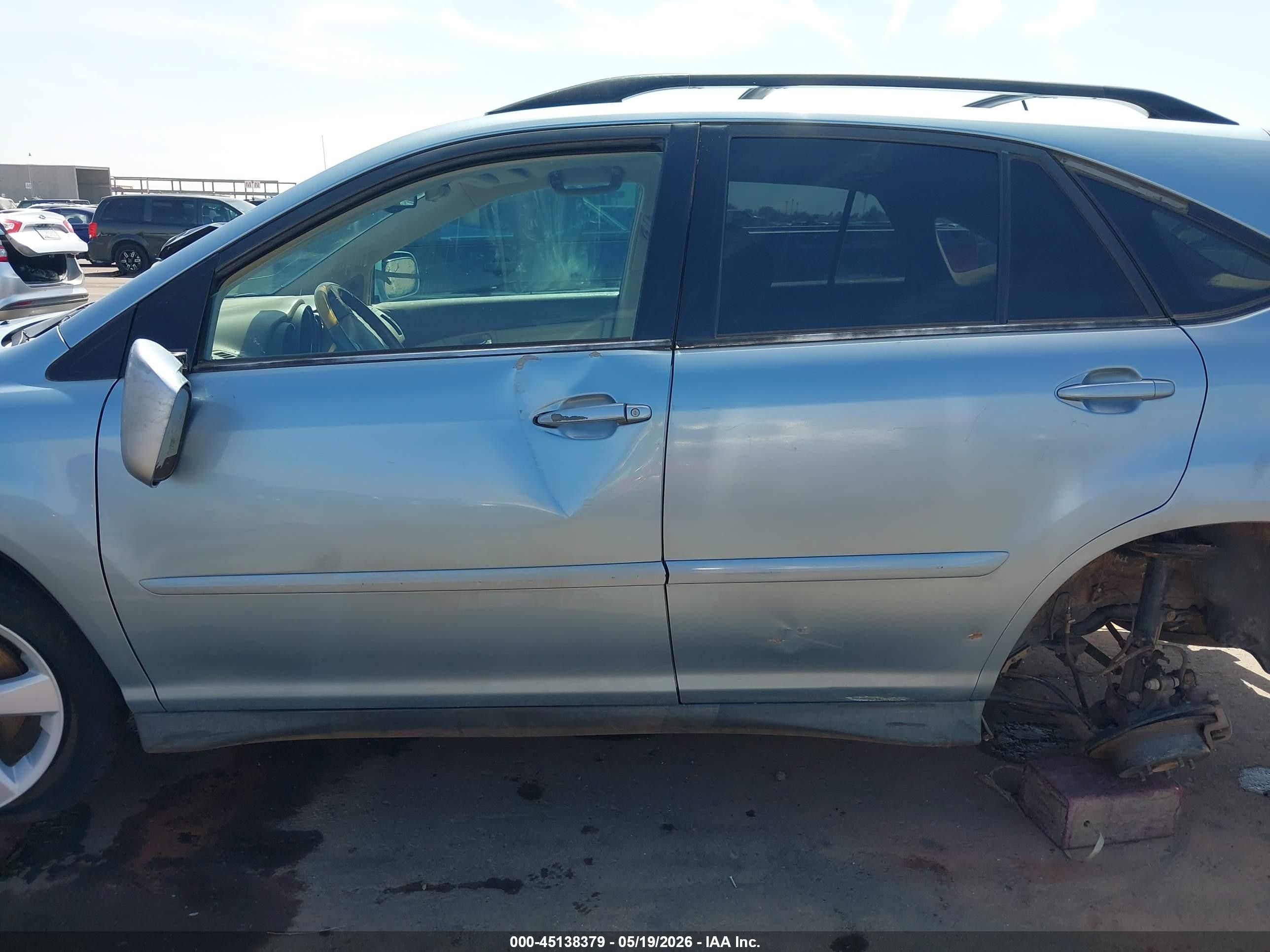 2005 Lexus Rx 330 Light Blue vin: 2T2GA31U45C040184