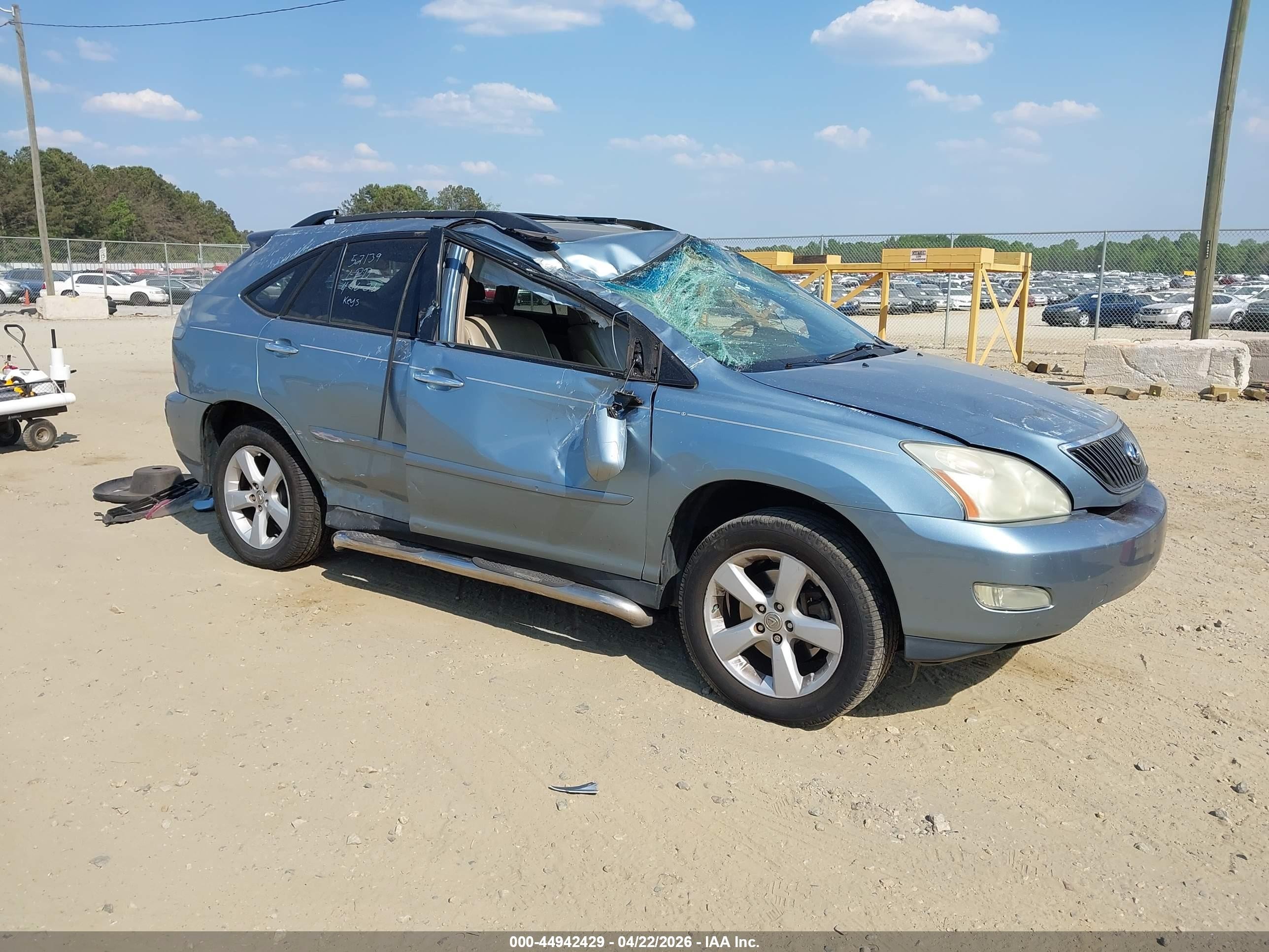 2006 Lexus Rx 330   Light Blue vin: 2T2GA31U46C044785