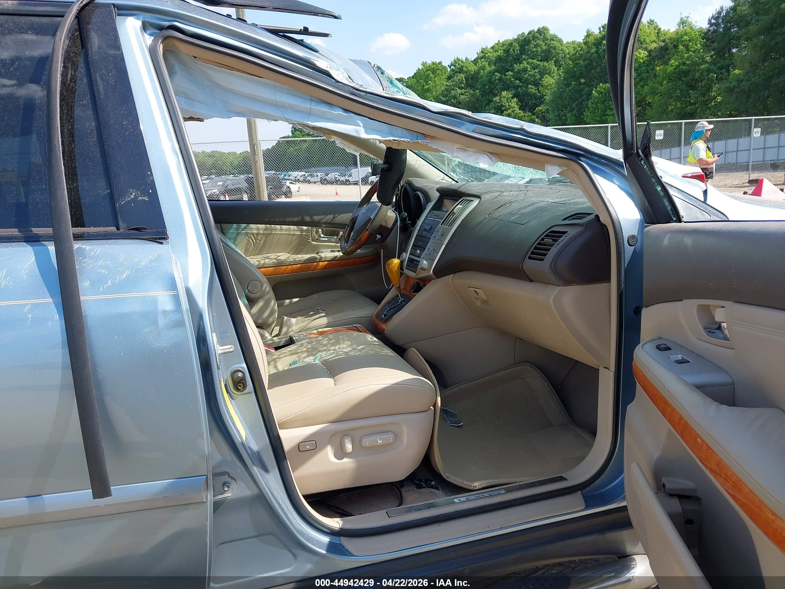 2006 Lexus Rx 330 Light Blue vin: 2T2GA31U46C044785