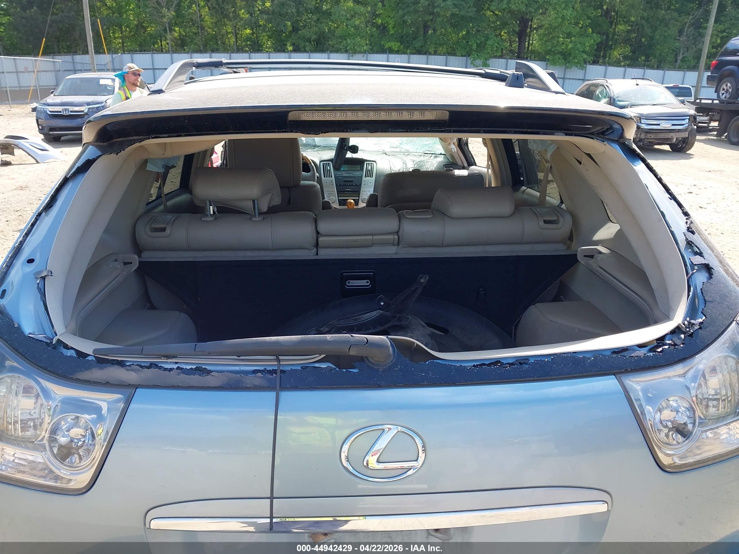 2006 Lexus Rx 330 Light Blue vin: 2T2GA31U46C044785