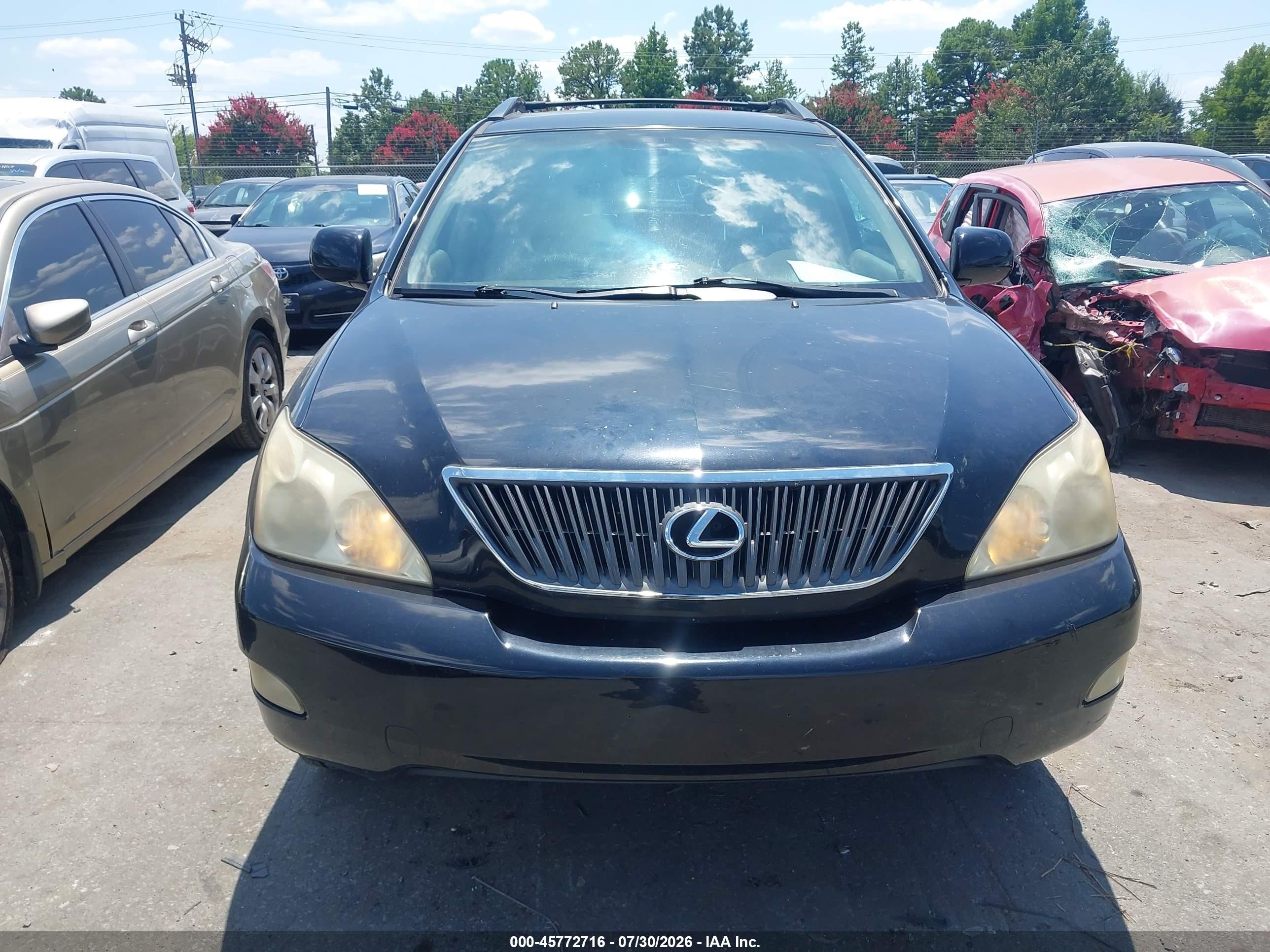 2006 Lexus Rx 330   Black vin: 2T2GA31U46C053051