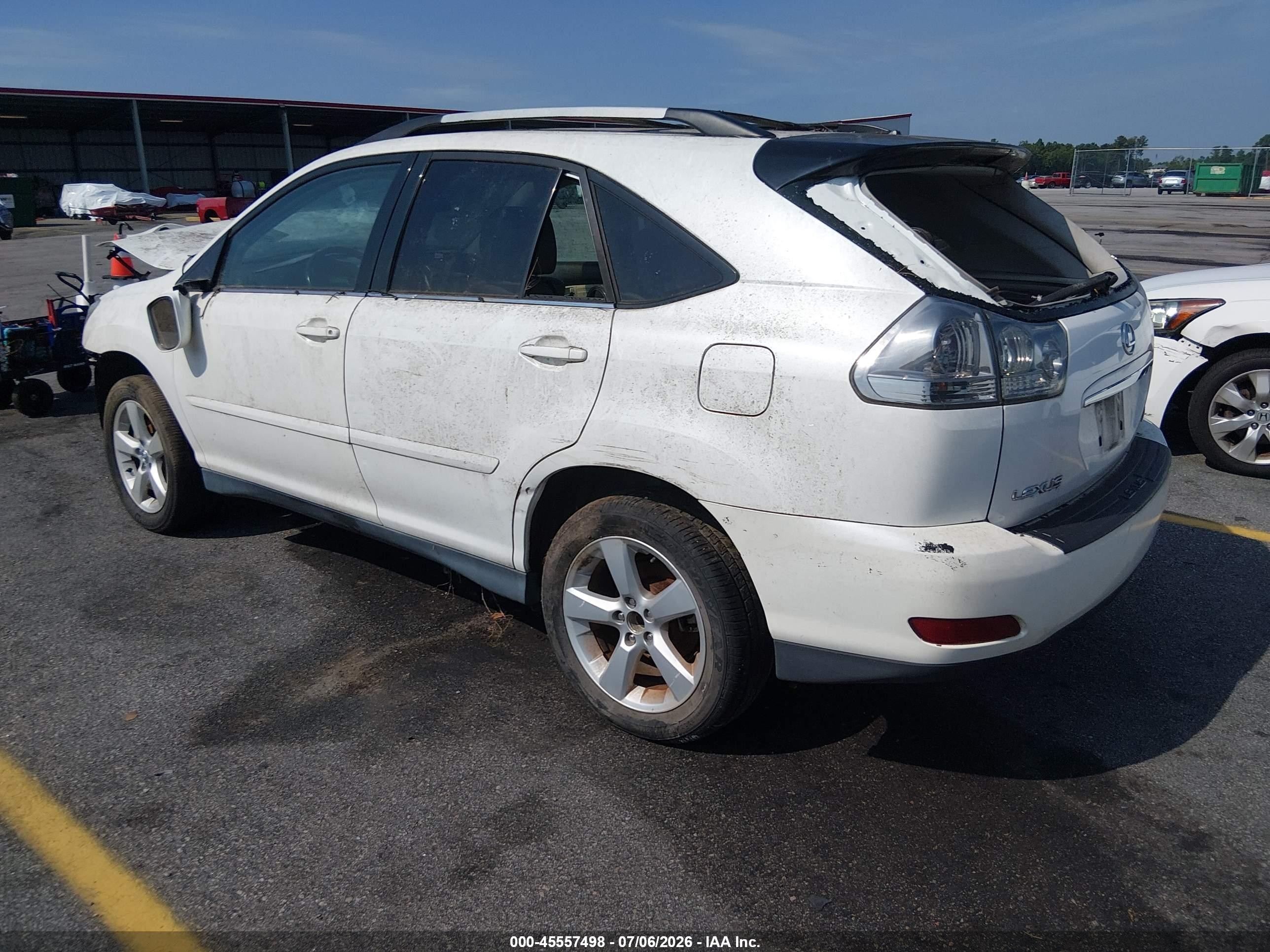 2004 Lexus Rx 330   White vin: 2T2GA31U54C006818
