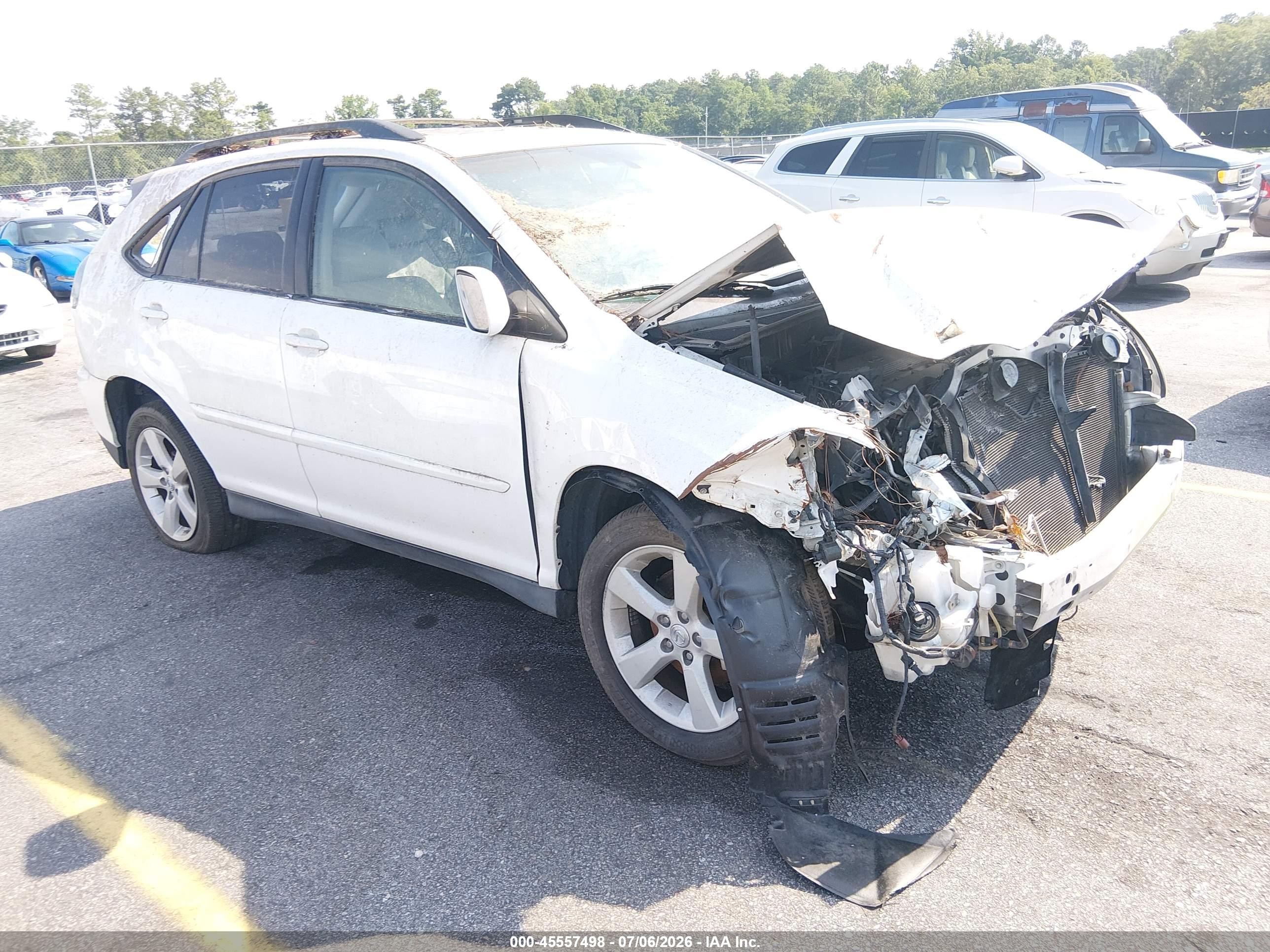 2004 Lexus Rx 330   White vin: 2T2GA31U54C006818