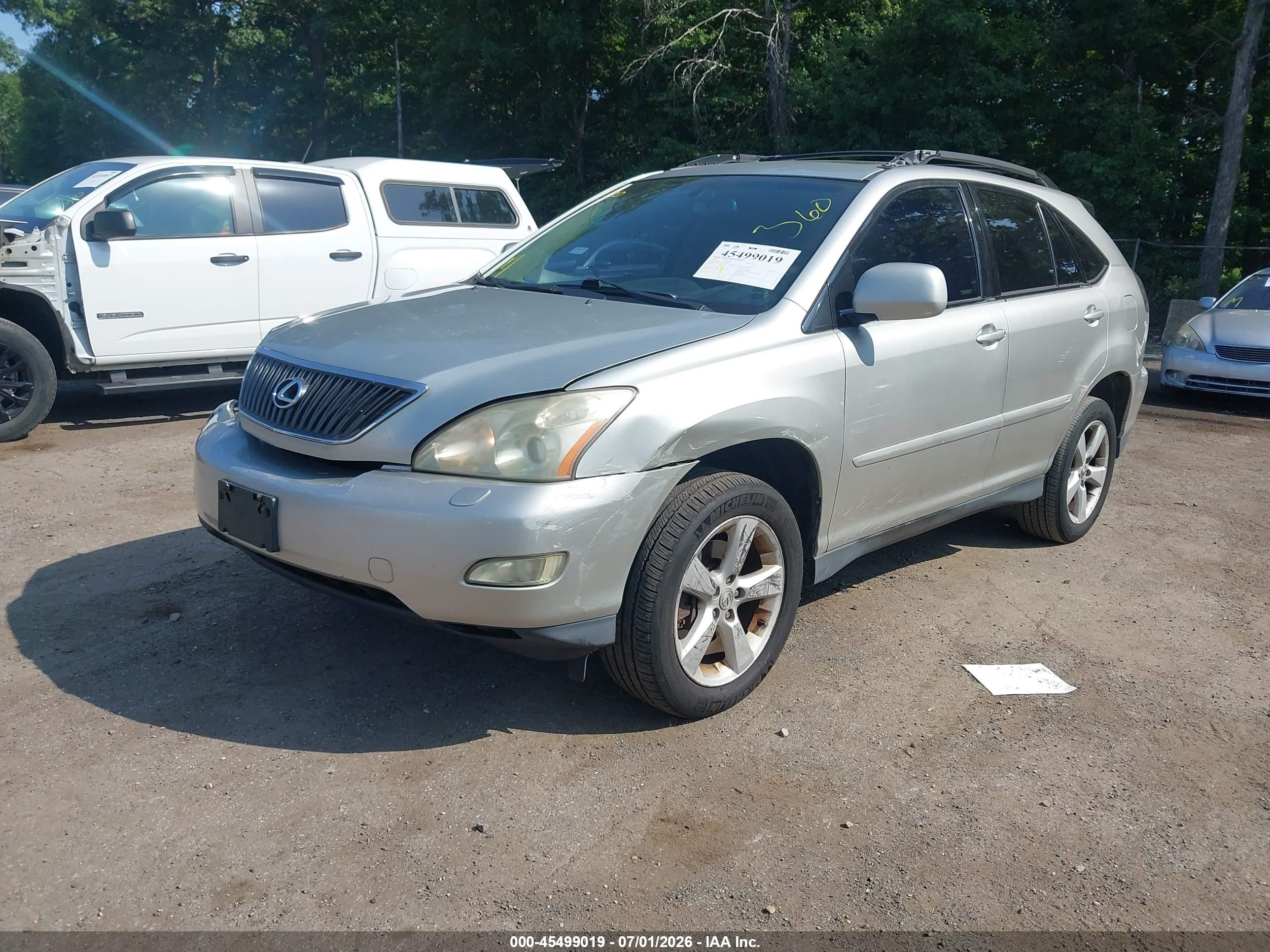 2004 Lexus Rx 330   Silver vin: 2T2GA31U54C007015
