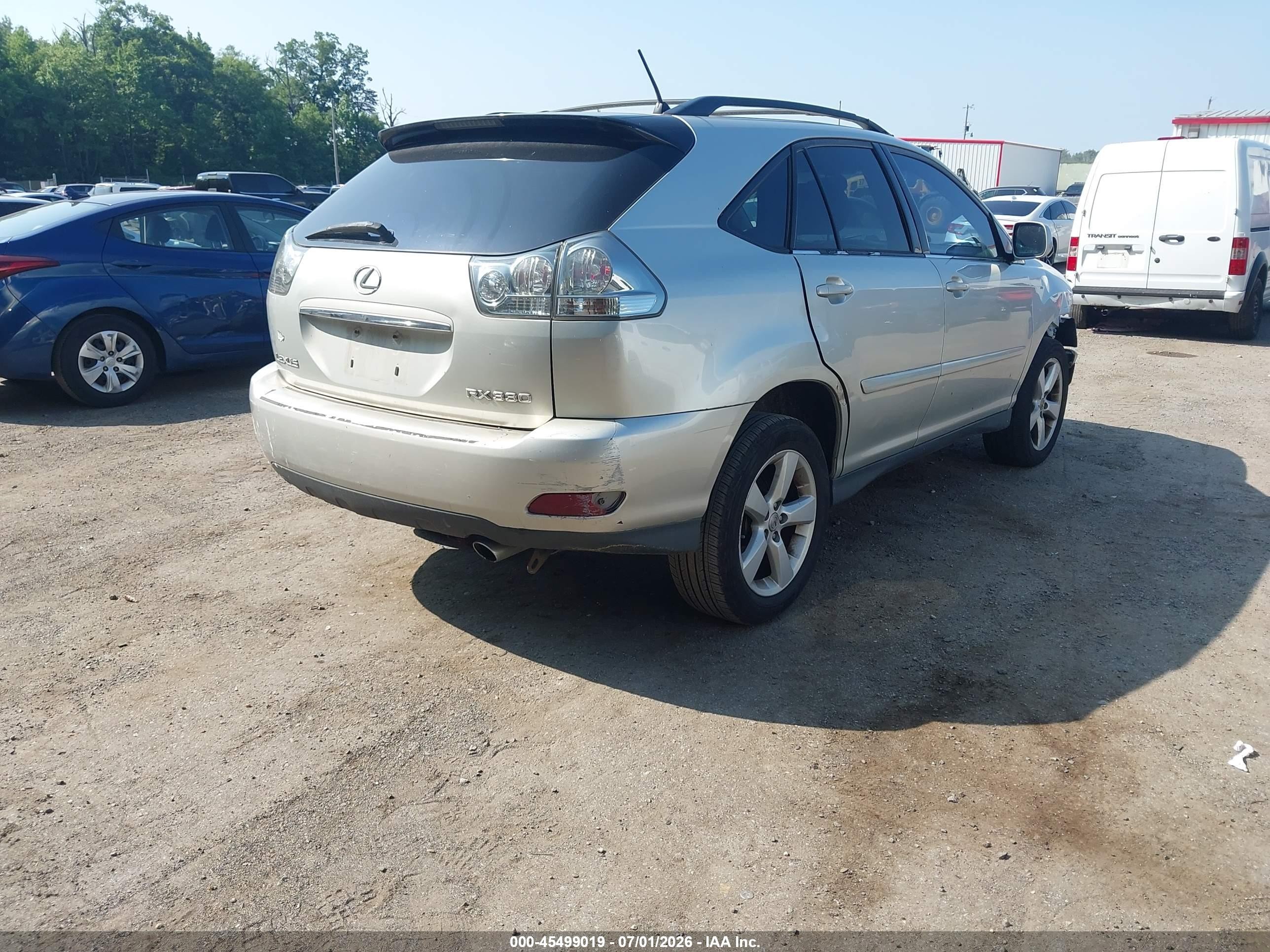 2004 Lexus Rx 330   Silver vin: 2T2GA31U54C007015