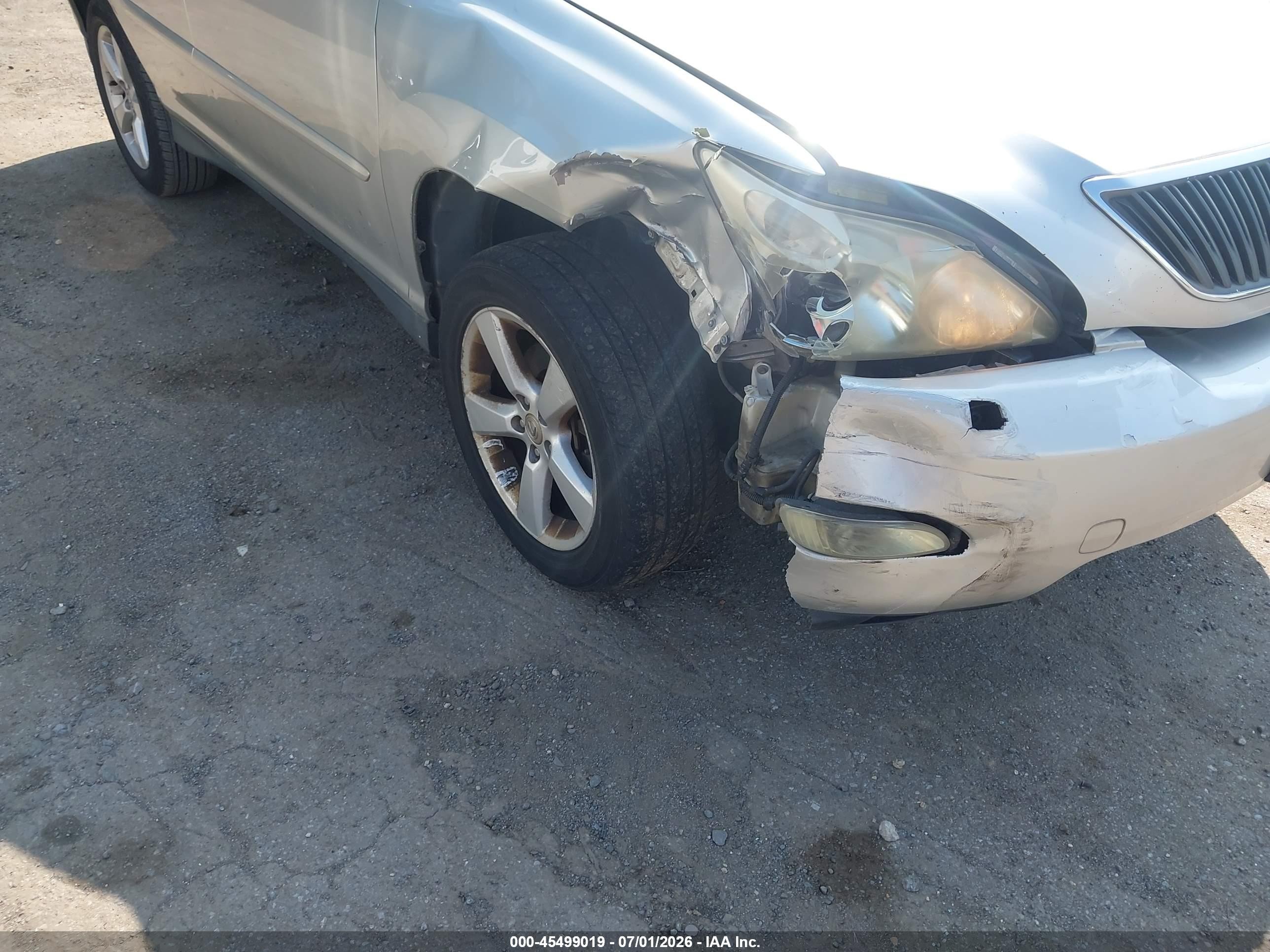 2004 Lexus Rx 330   Silver vin: 2T2GA31U54C007015