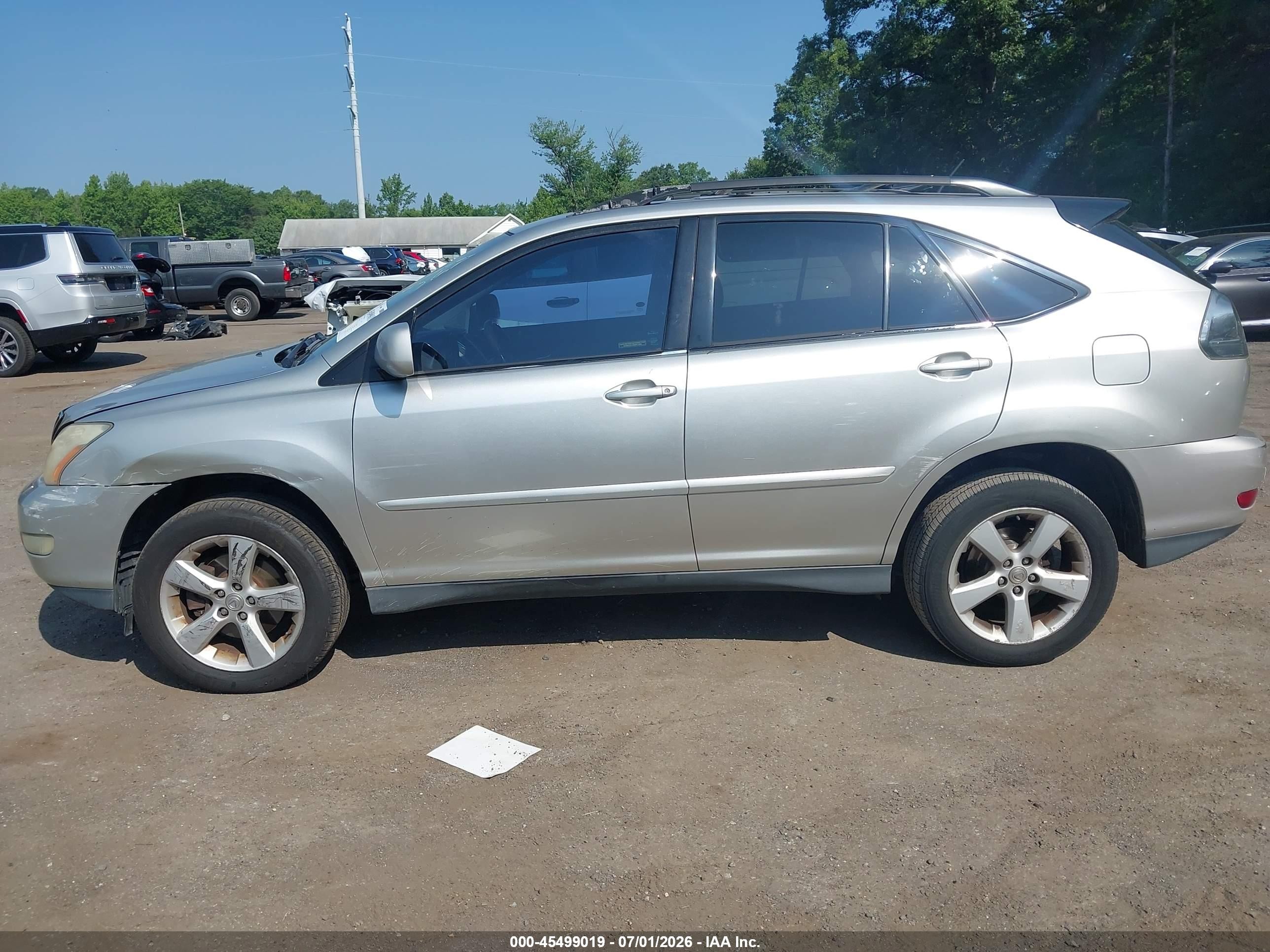 2004 Lexus Rx 330   Silver vin: 2T2GA31U54C007015