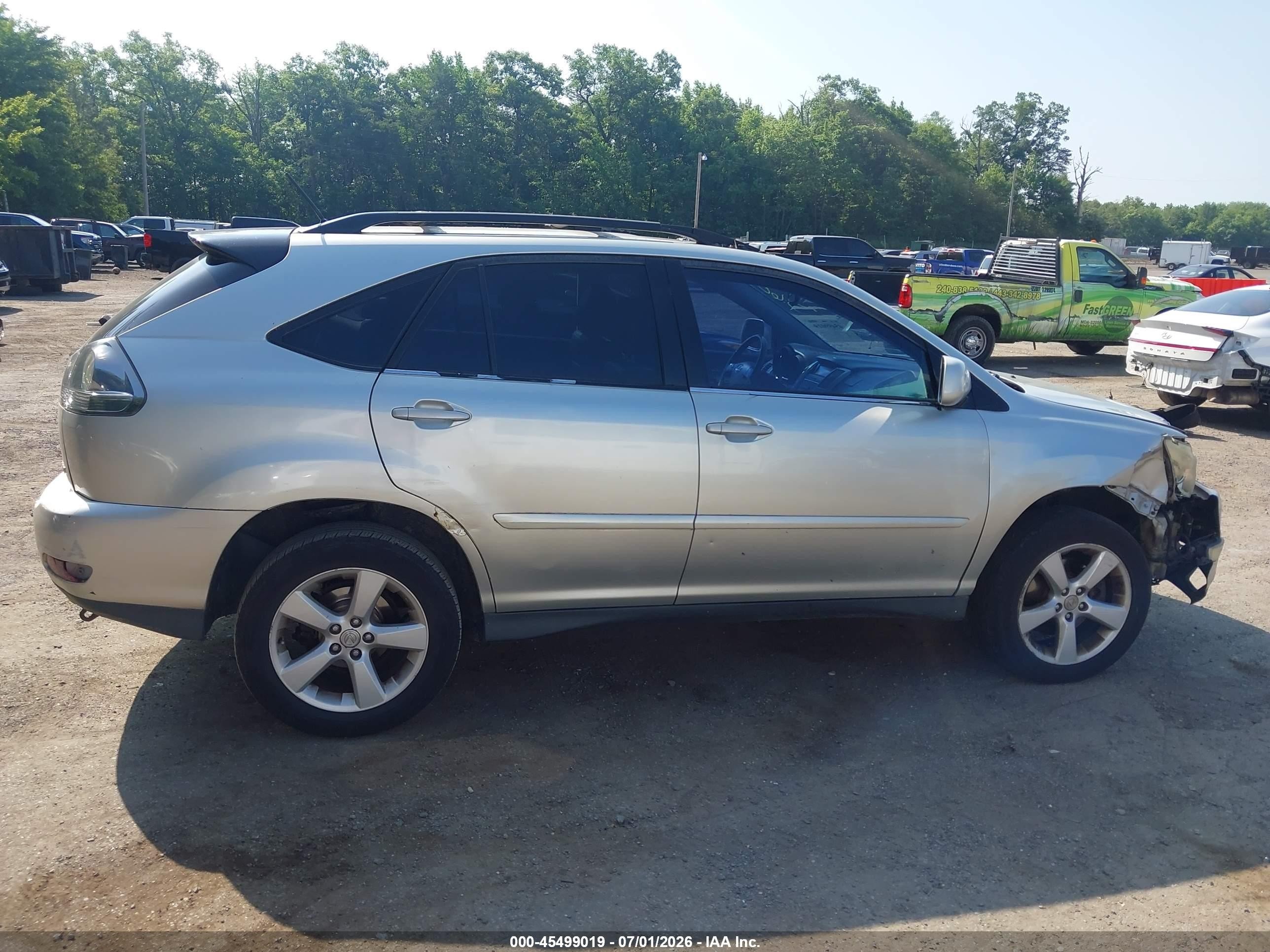2004 Lexus Rx 330   Silver vin: 2T2GA31U54C007015
